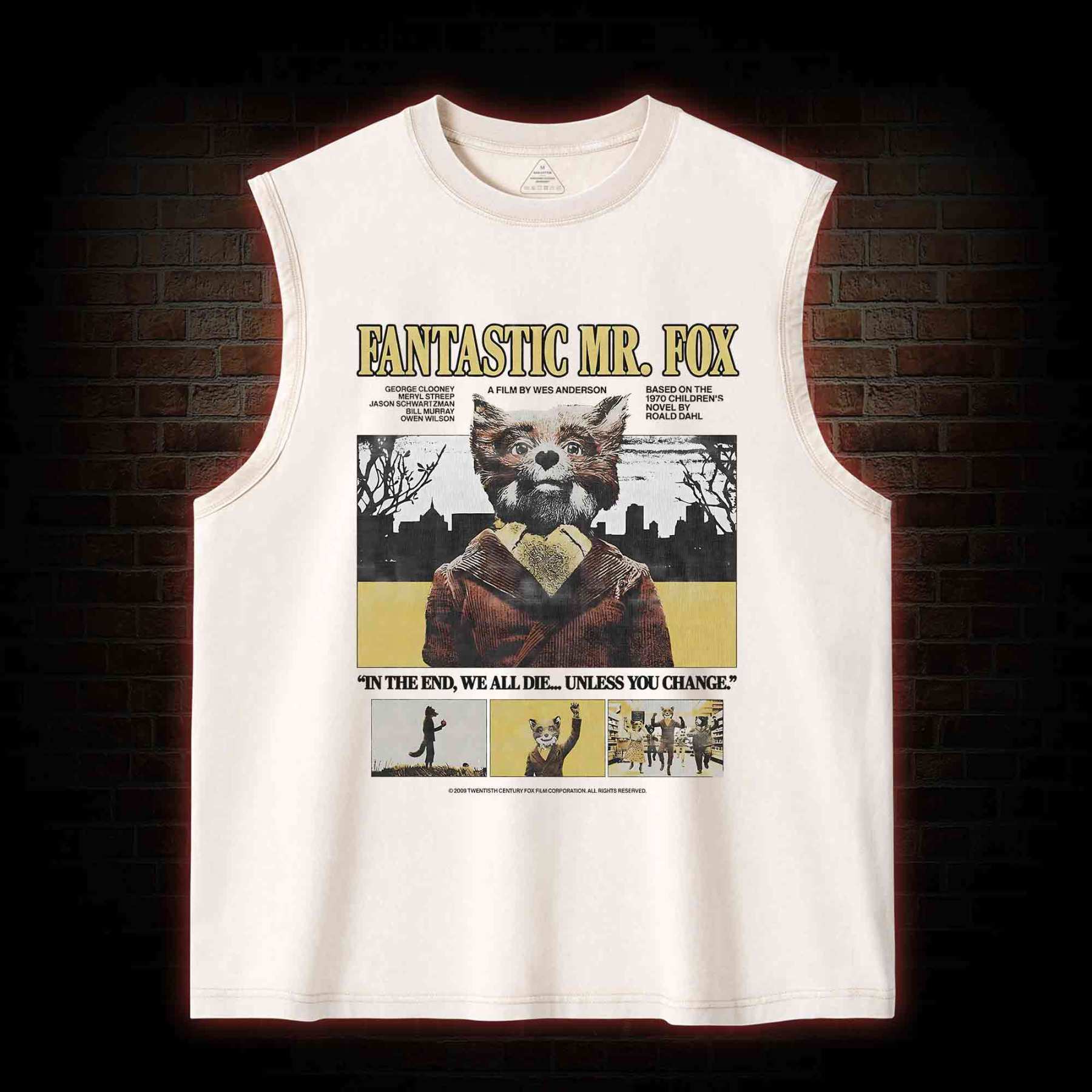I'm a Wild Animal T-shirt Washed Tank Top
