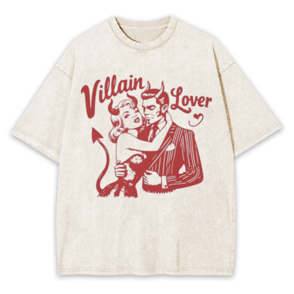 Villain Lover Washed T-shirt