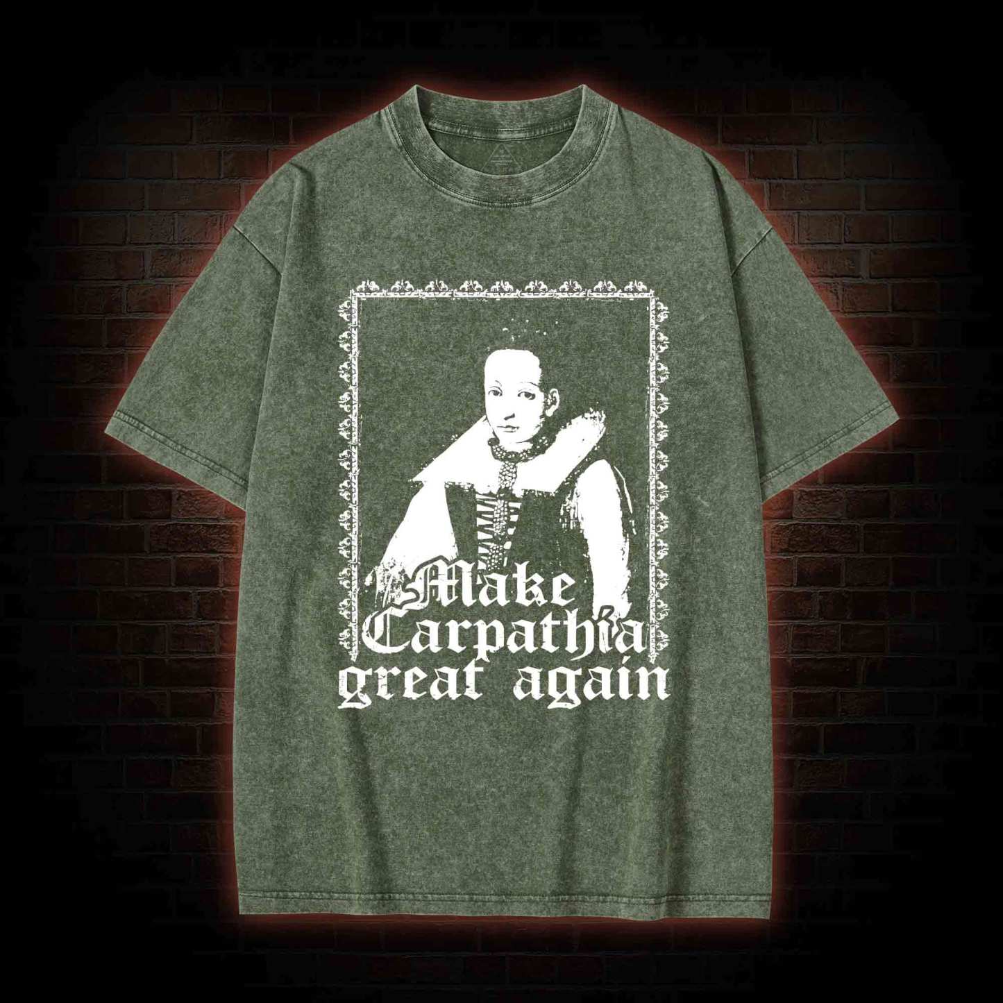 Make Carpathia Great Again Washed T-shirt