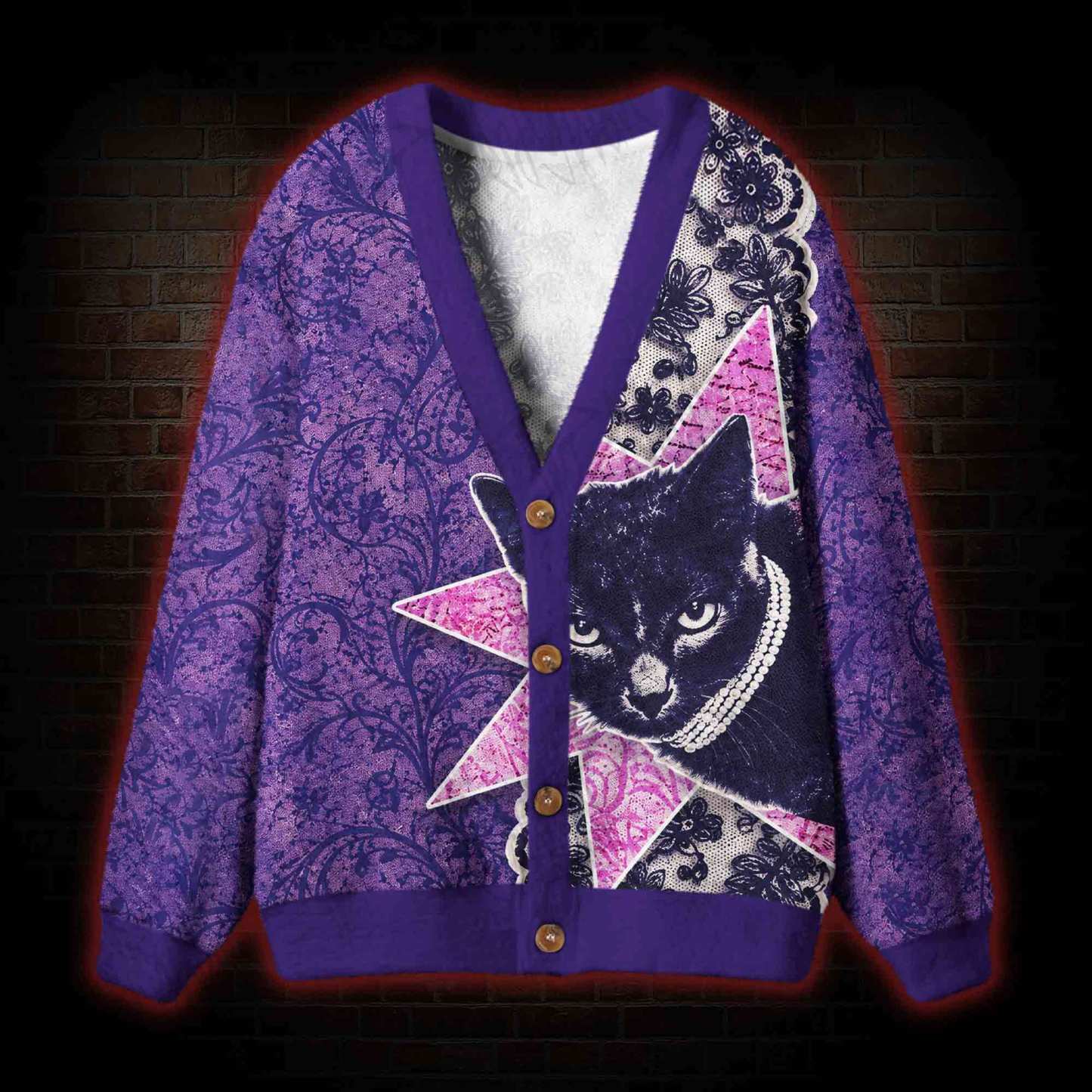 Mystic Familiar Cardigan Sweater