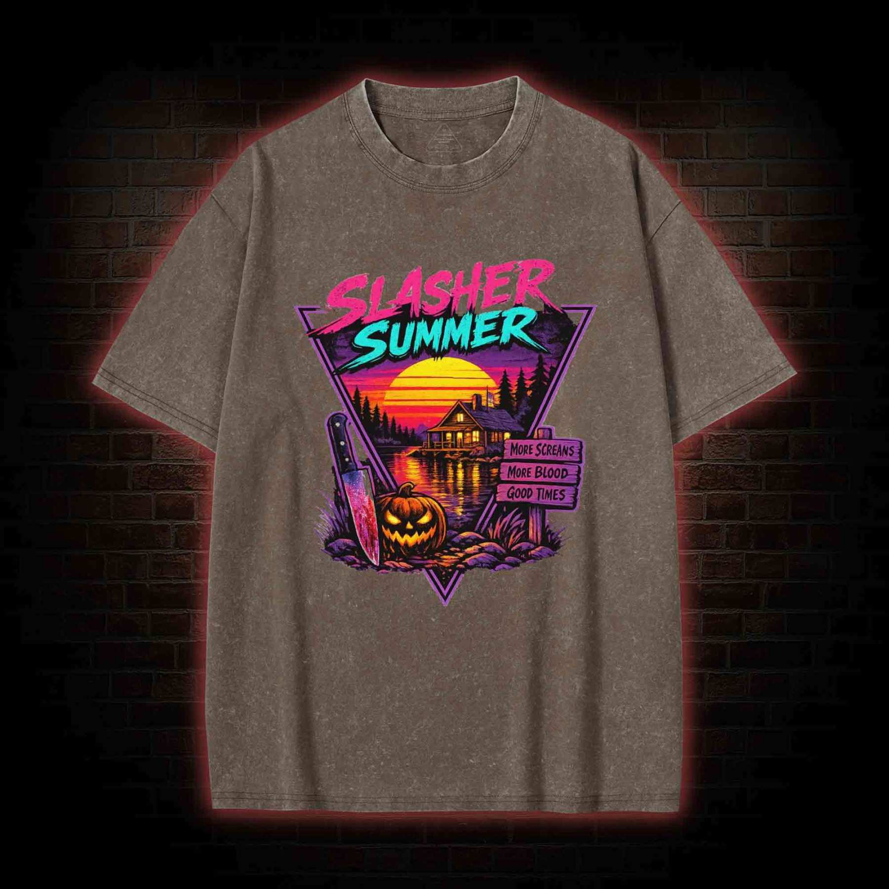 Slasher Summer Washed T-shirt