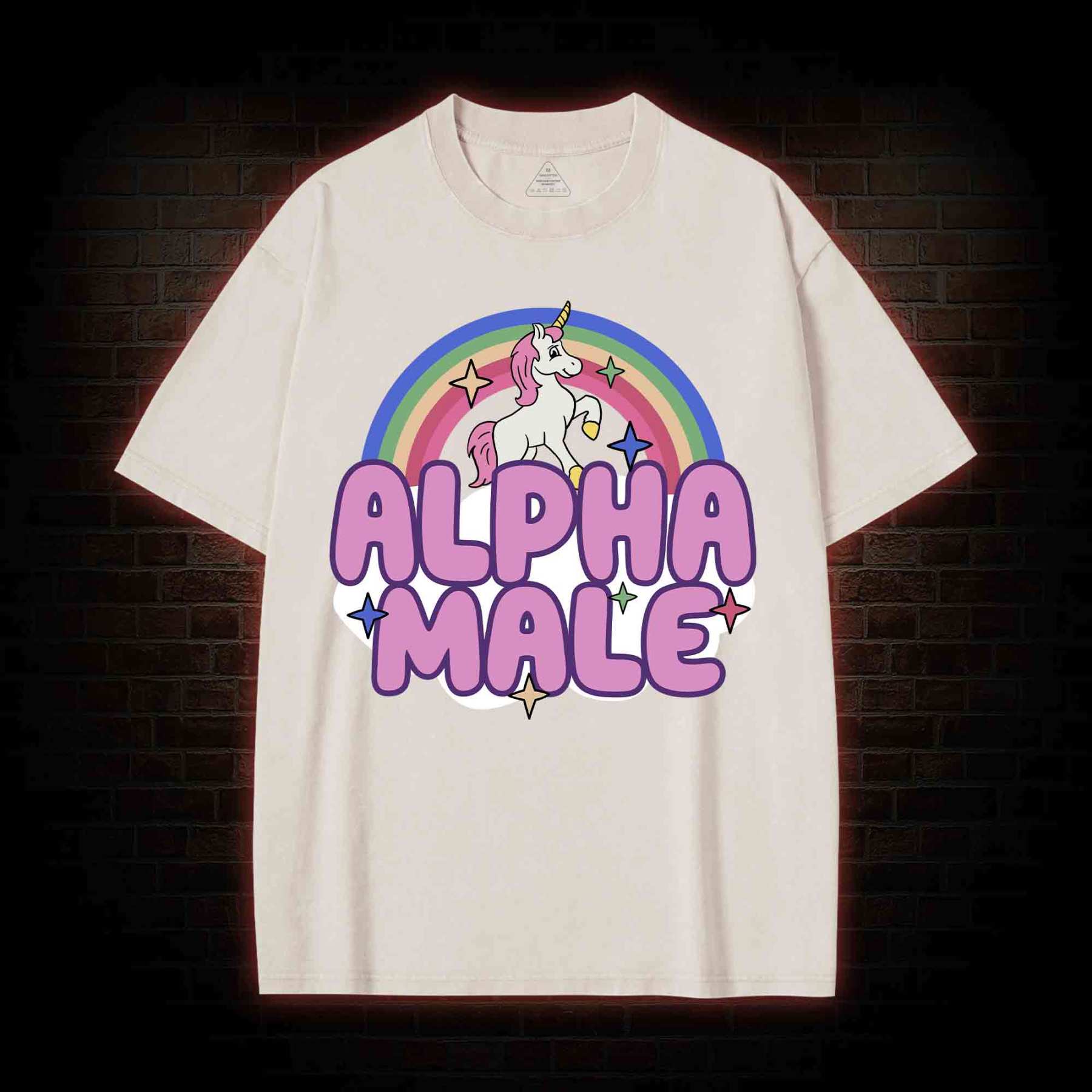Alpha Male Washed T-shirt