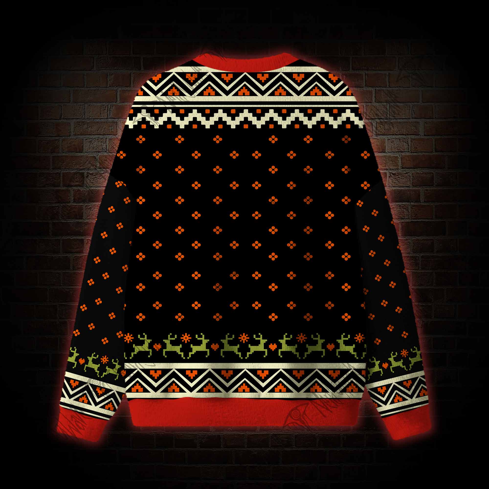 Hail Santa Retro Ugly Sweatshirts