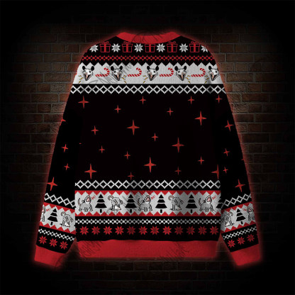 Festive But Feral Ugly Sweatshirts