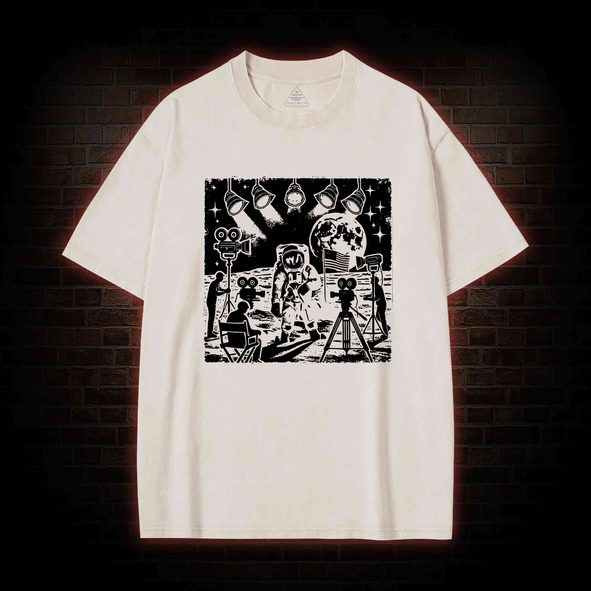 Moon Landing Washed T-shirt
