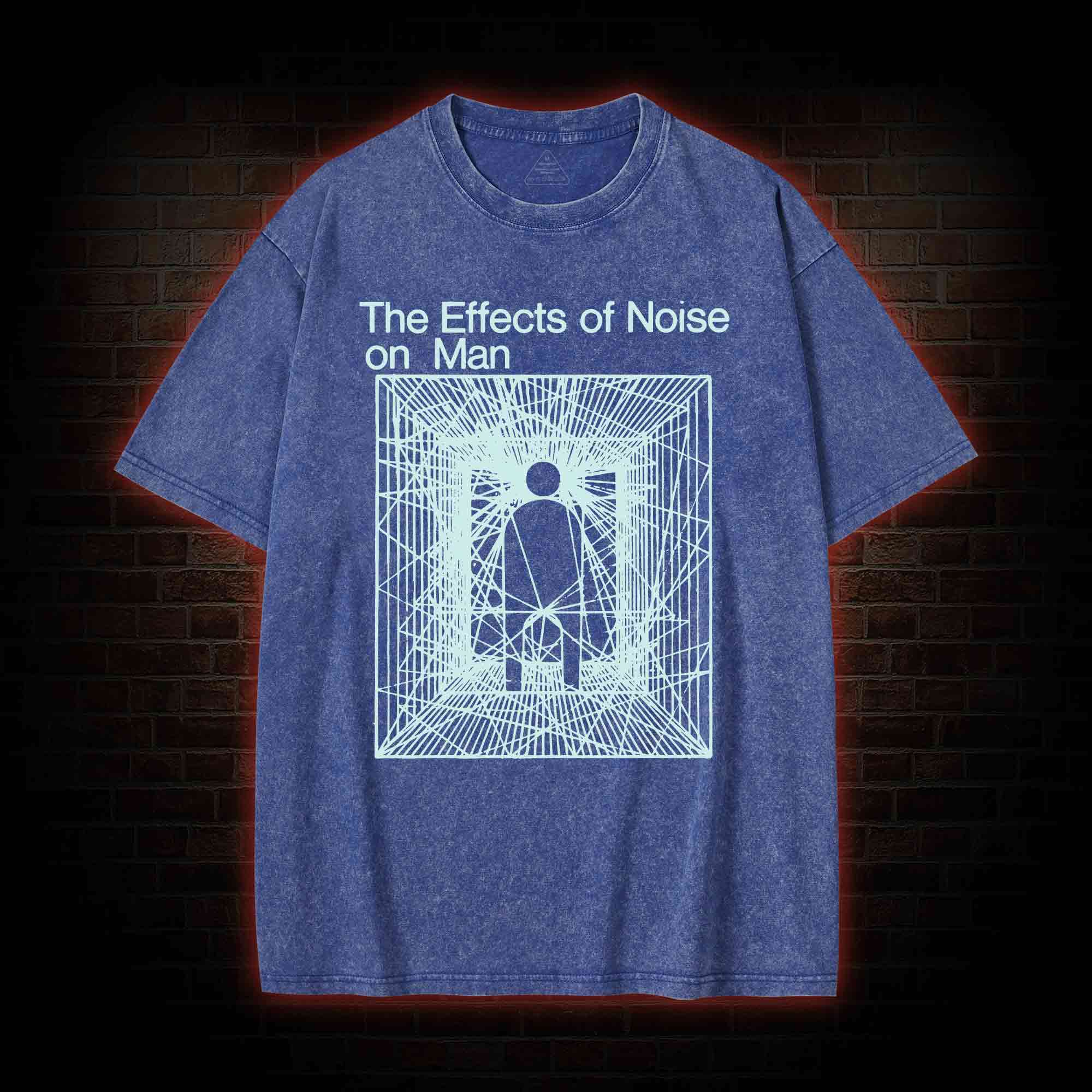 The Effects Of Noise On Men Washed T-shirt