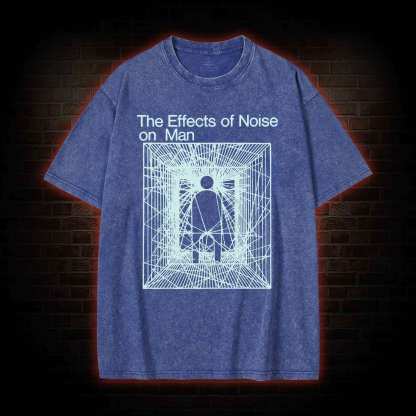 The Effects Of Noise On Men Washed T-shirt