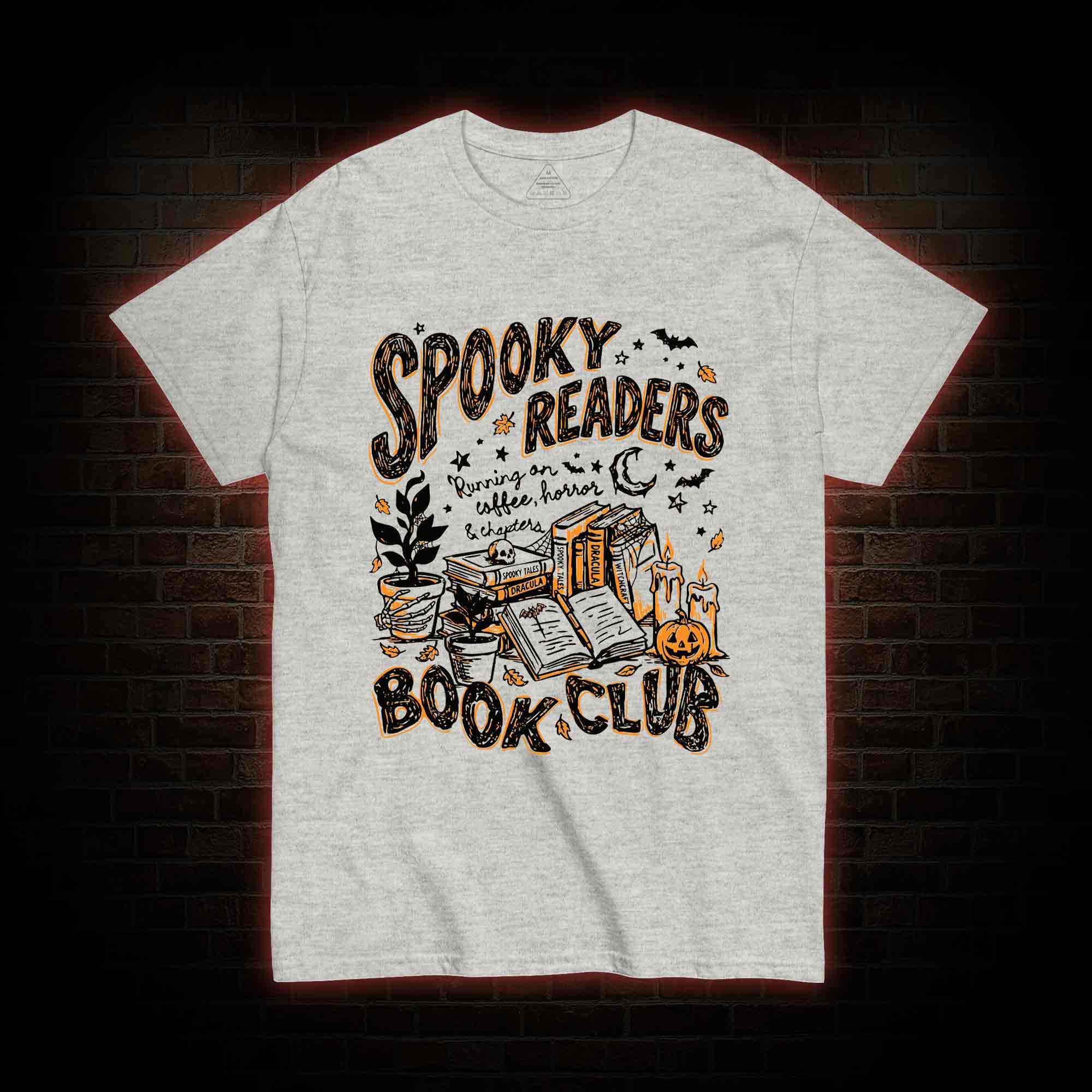 Spooky Readers Book Club Halloween T-shirt