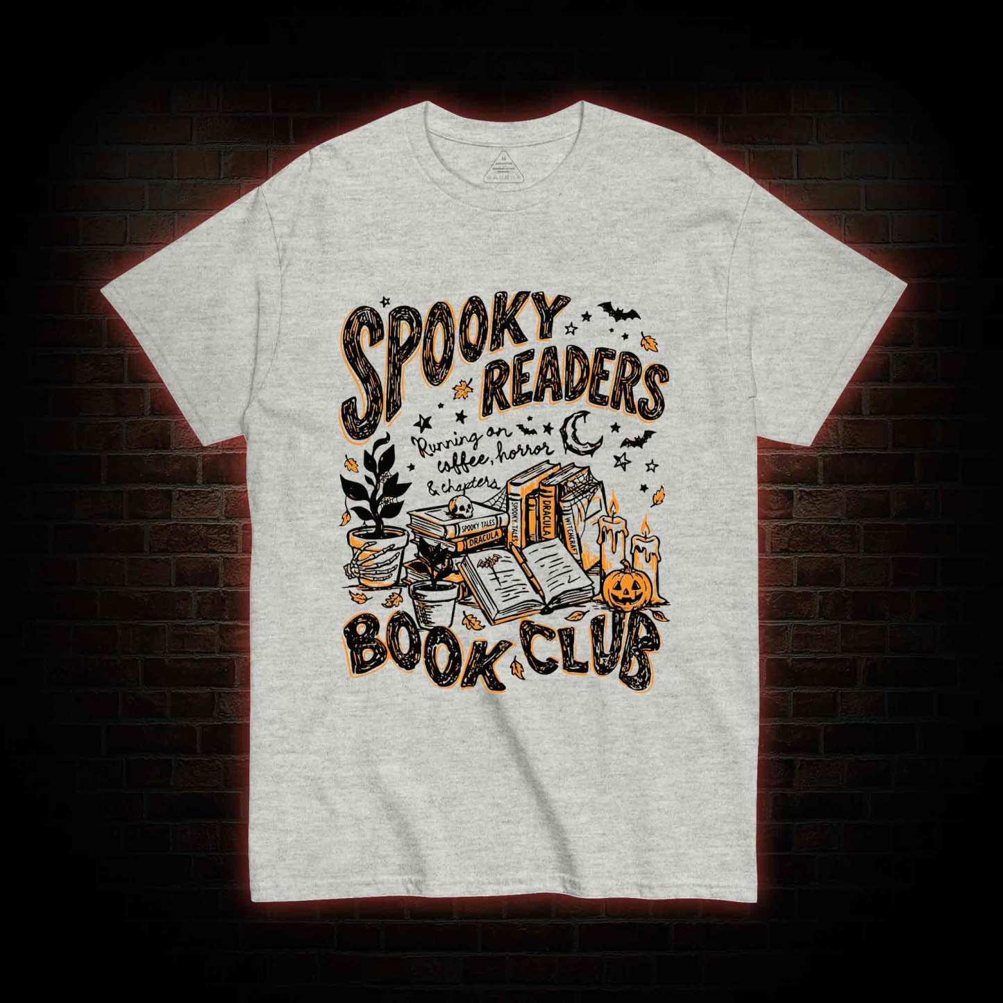 Spooky Readers Book Club Halloween T-shirt