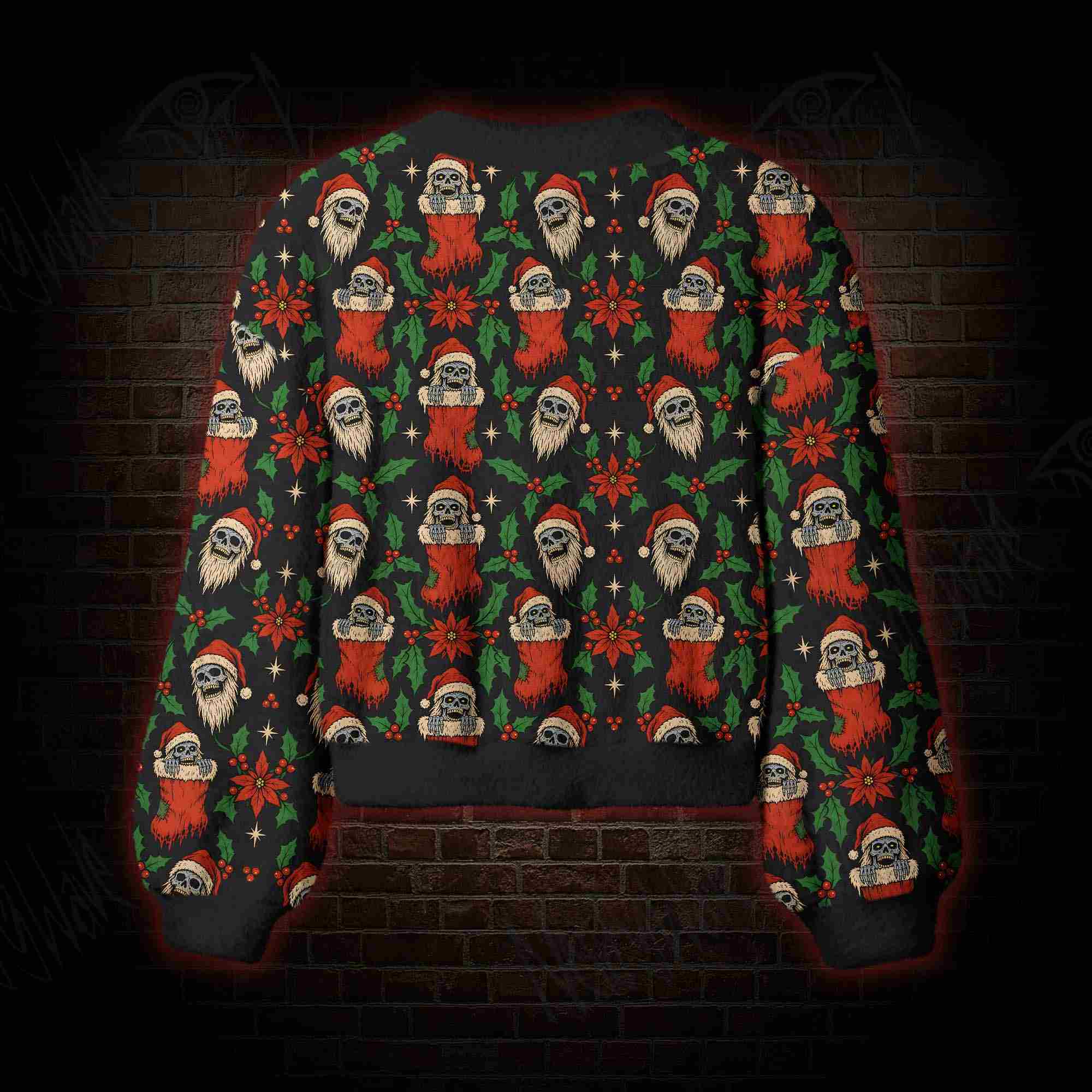 Deadly Christmas Women's Cardigan Sweater