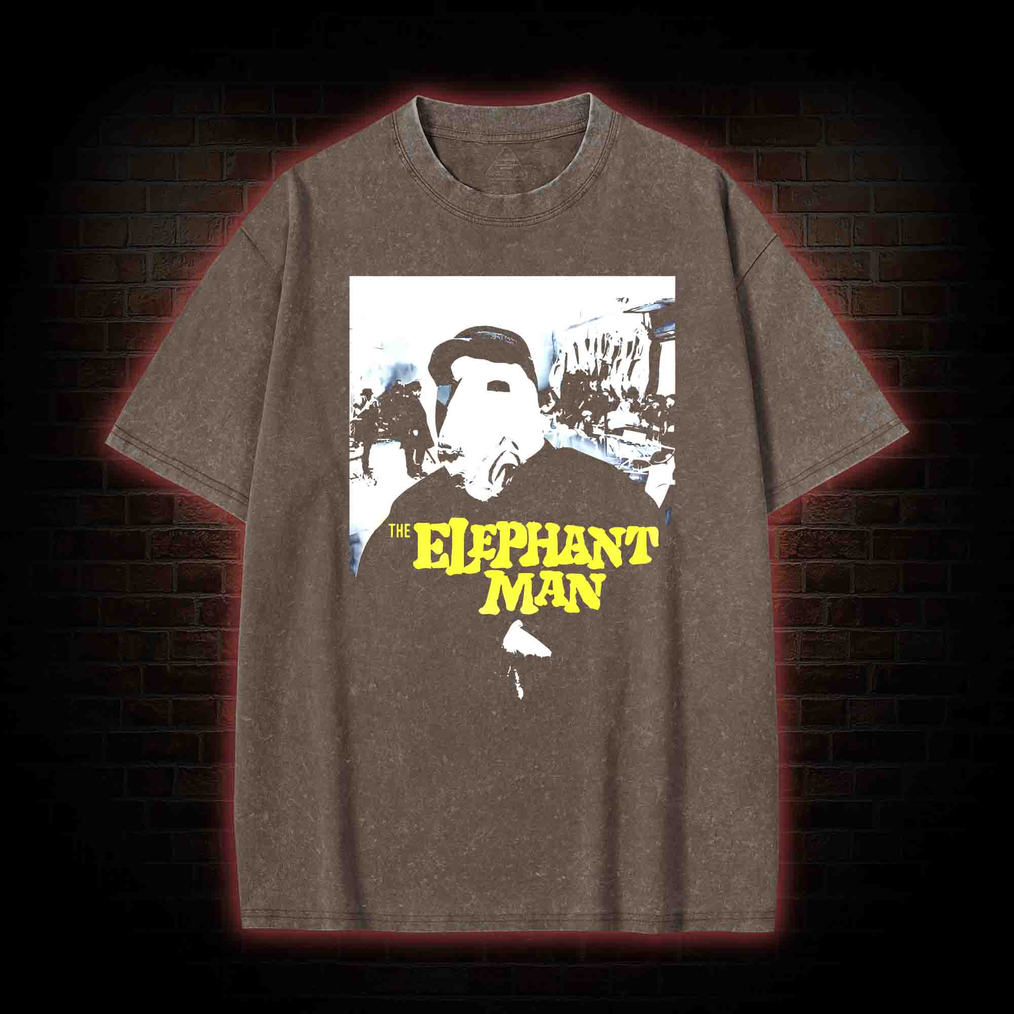 The Elephant Man Washed T-shirt