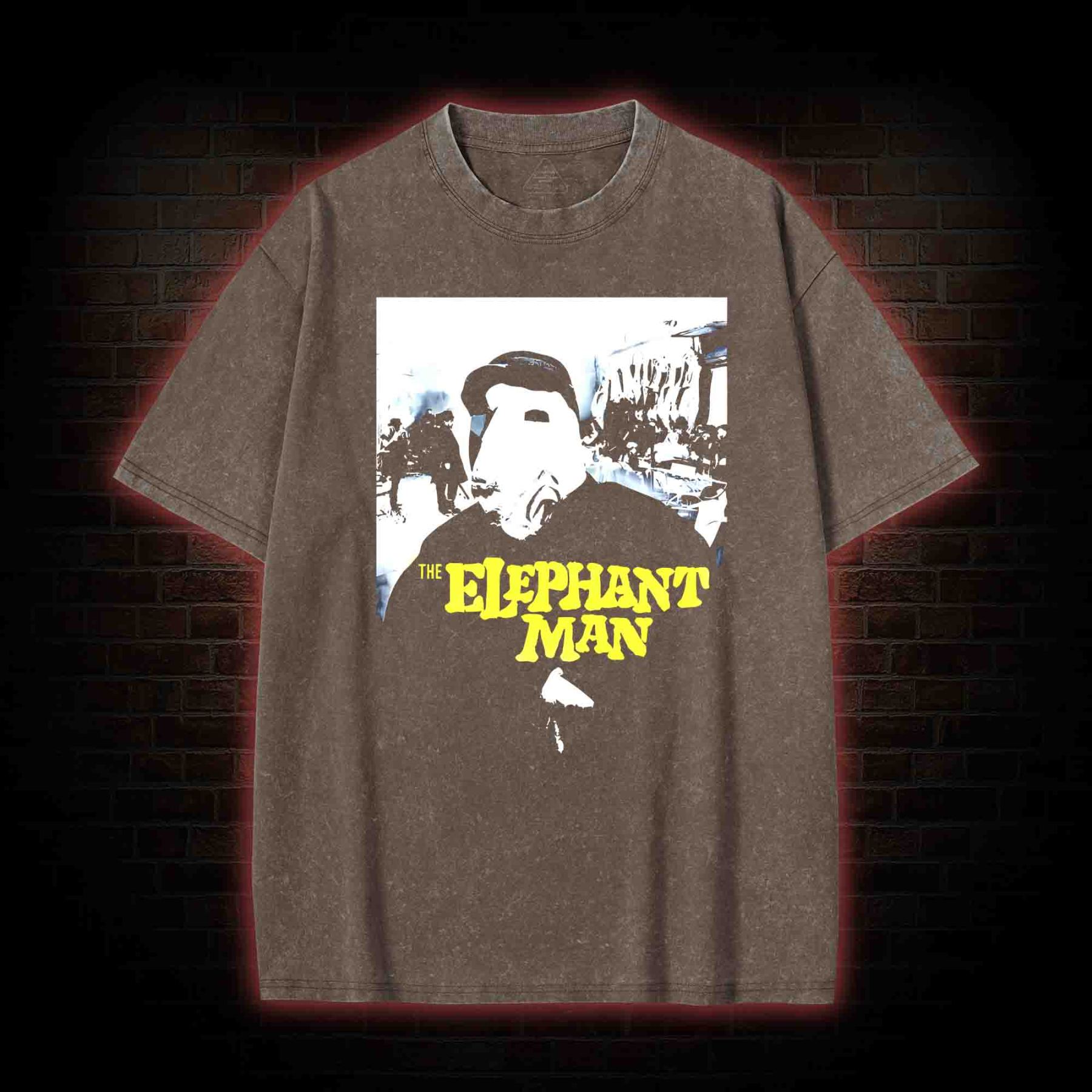 The Elephant Man Washed T-shirt