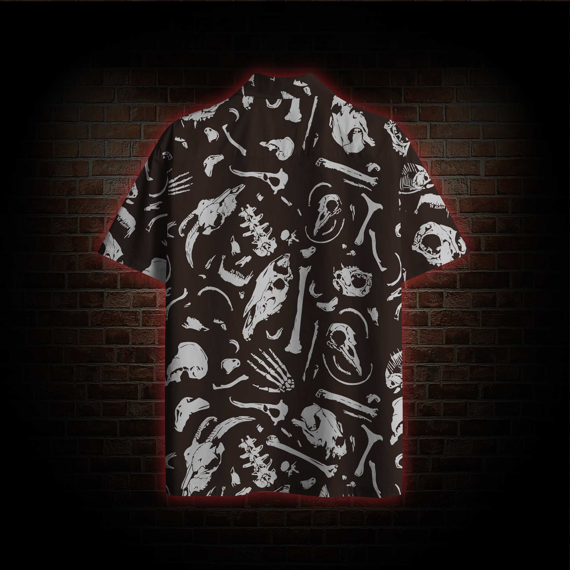 Dinosaur Fossils Hawaiian Shirt