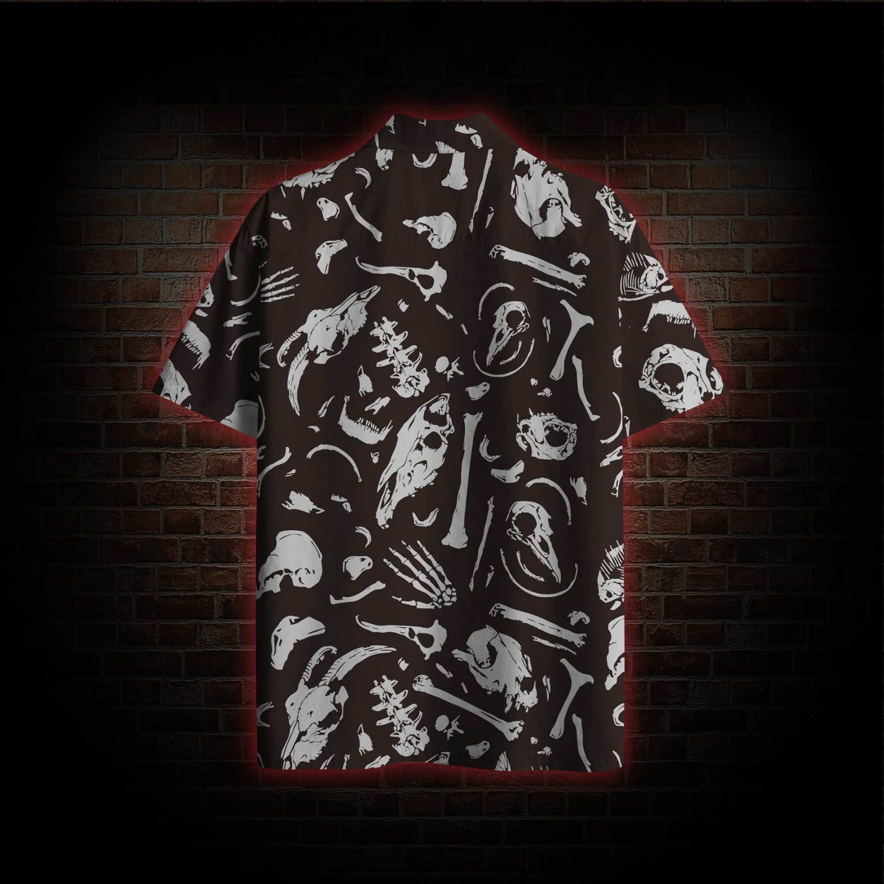 Dinosaur Fossils Hawaiian Shirt