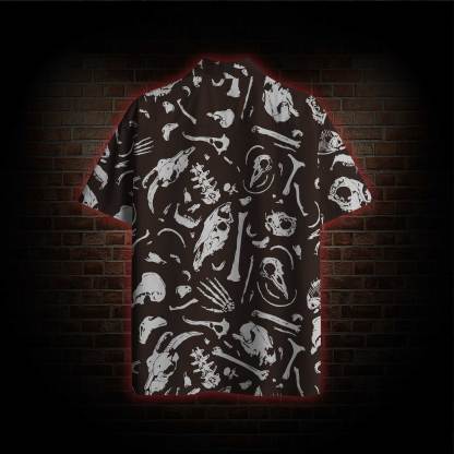 Dinosaur Fossils Hawaiian Shirt