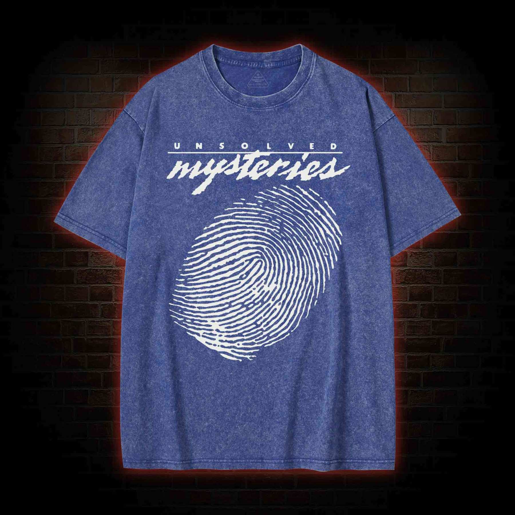 Unsolved Mysteries Washed T-shirt