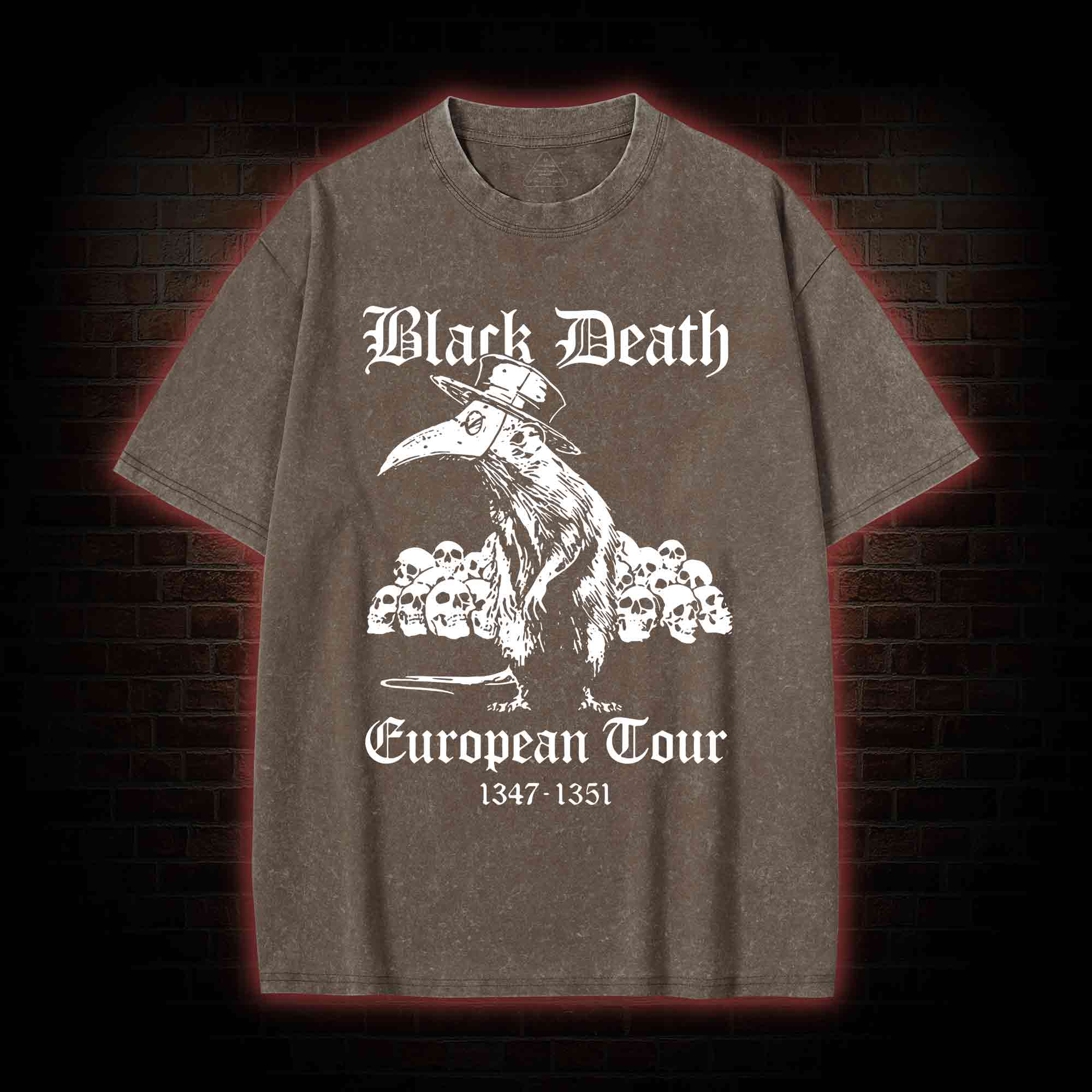 Black Death Washed T-shirt