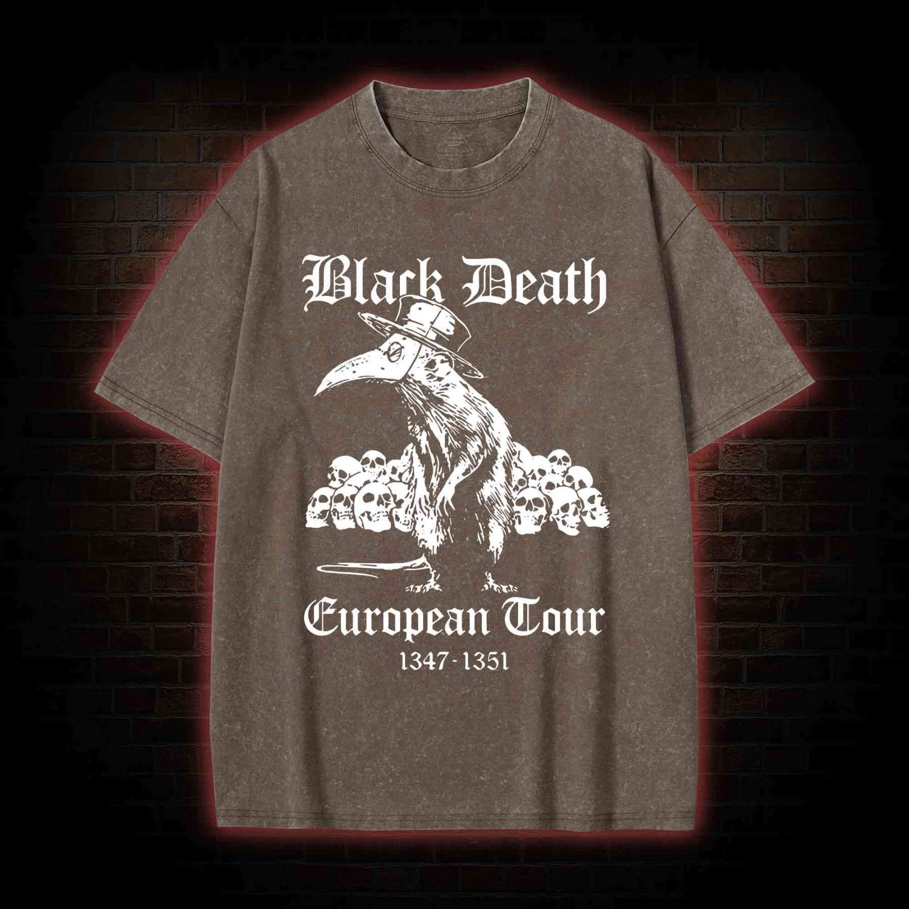 Black Death Washed T-shirt