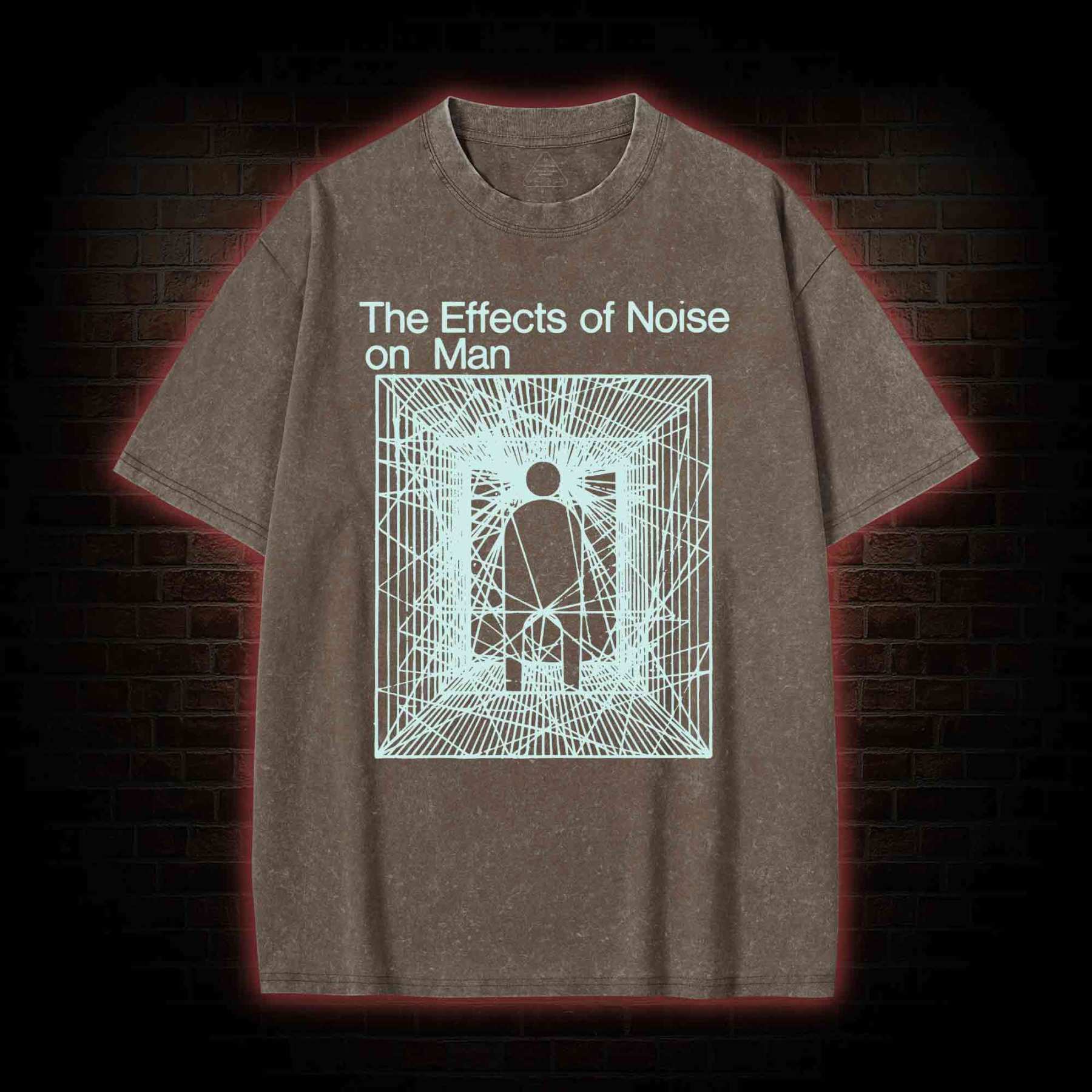 The Effects Of Noise On Men Washed T-shirt