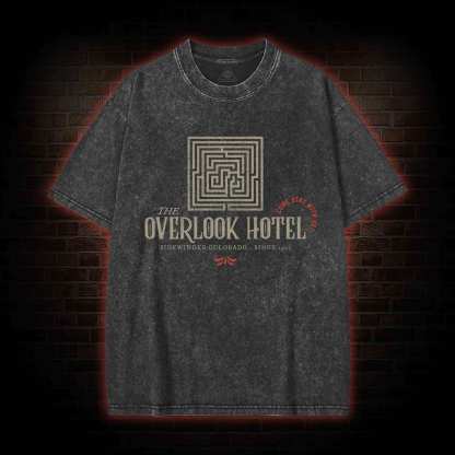 Overlook Hotel Washed T-shirt