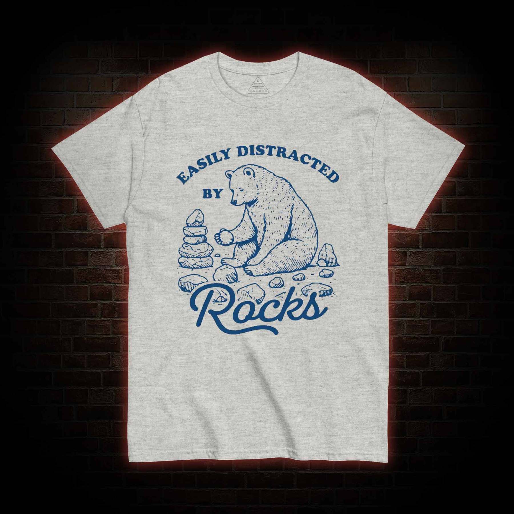 Easily Distracted by Rocks T-shirt