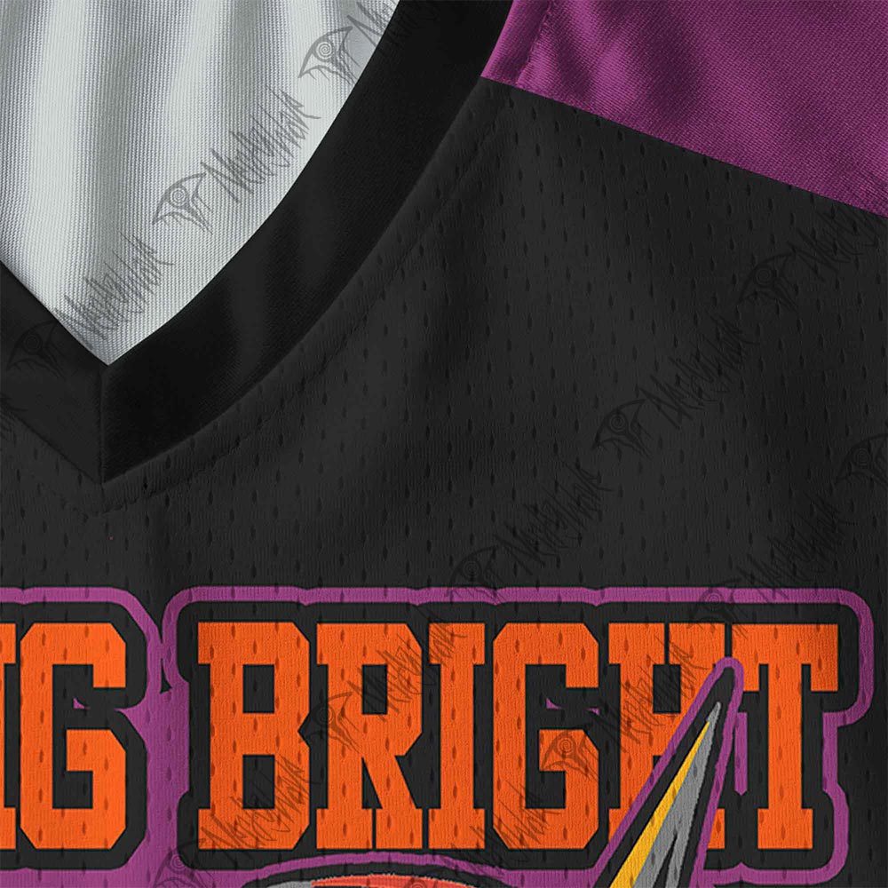 Pumpkin Man 31 Horror V-Neck Long Sleeve Jersey