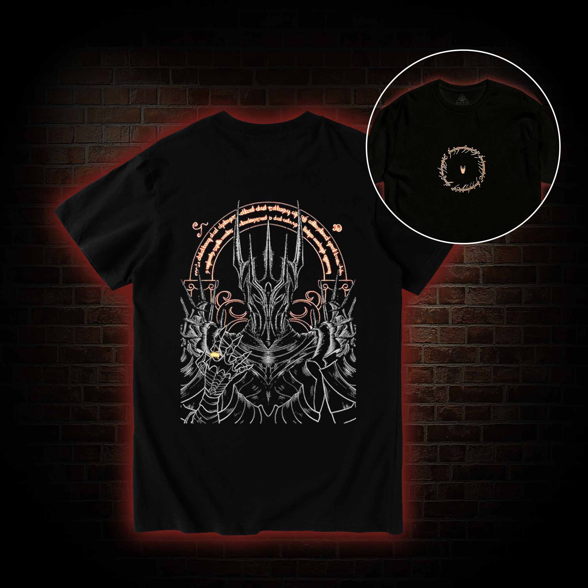 Necromancer Back Print T-Shirt