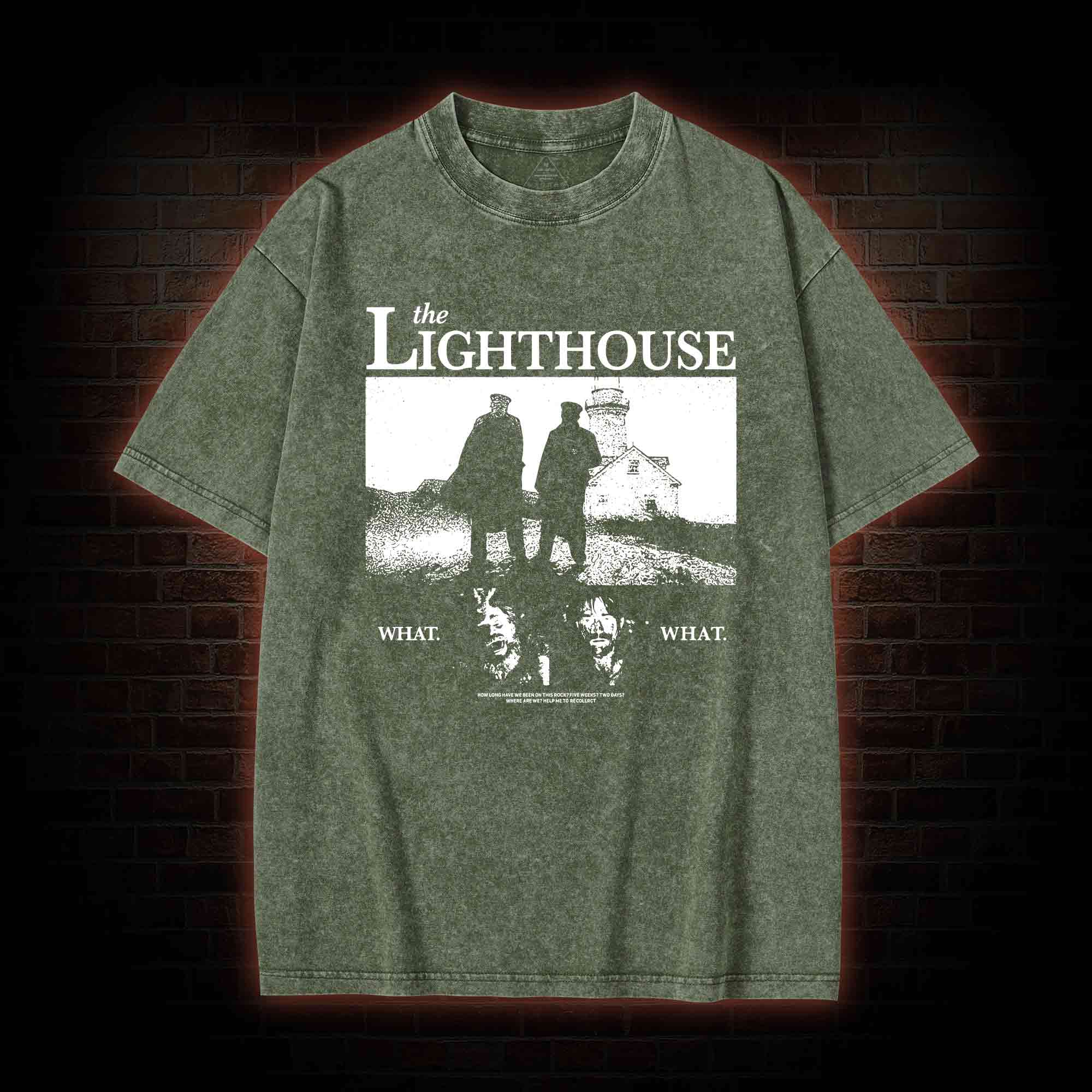 The Lighthouse Vintage Washed T-shirt