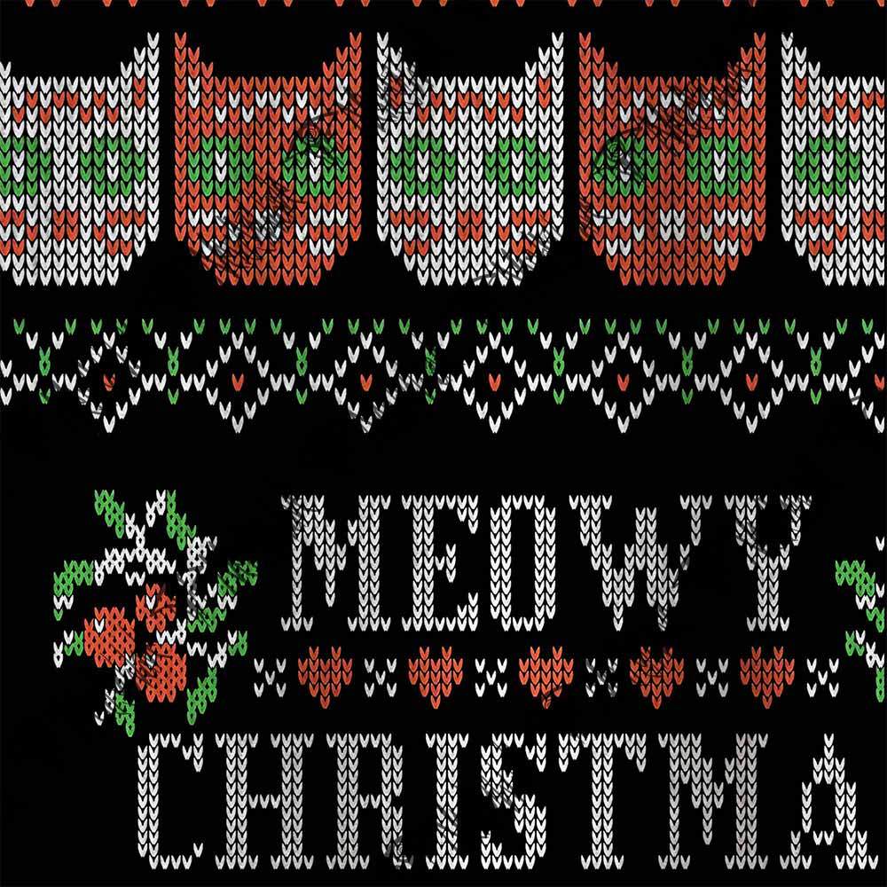 Meowy Christmas Ugly Sweatshirts