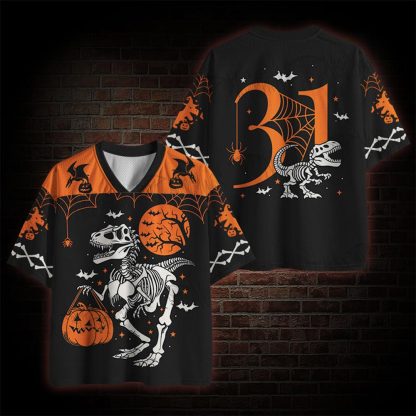 Dinosaur Skeleton Mesh Jersey