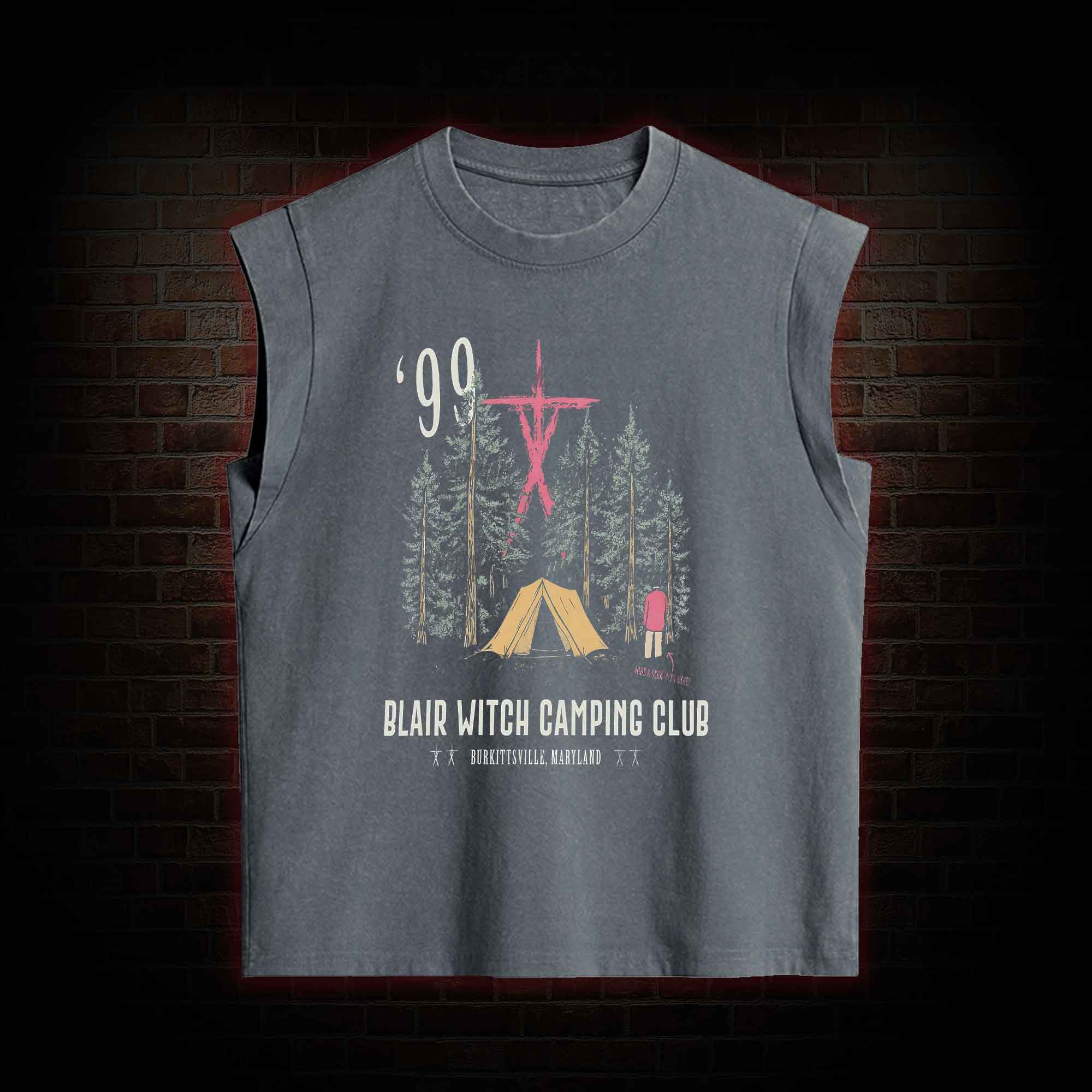 Witch Camping Women's Washed Tank Top