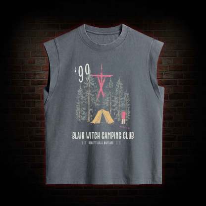 Witch Camping Women's Washed Tank Top