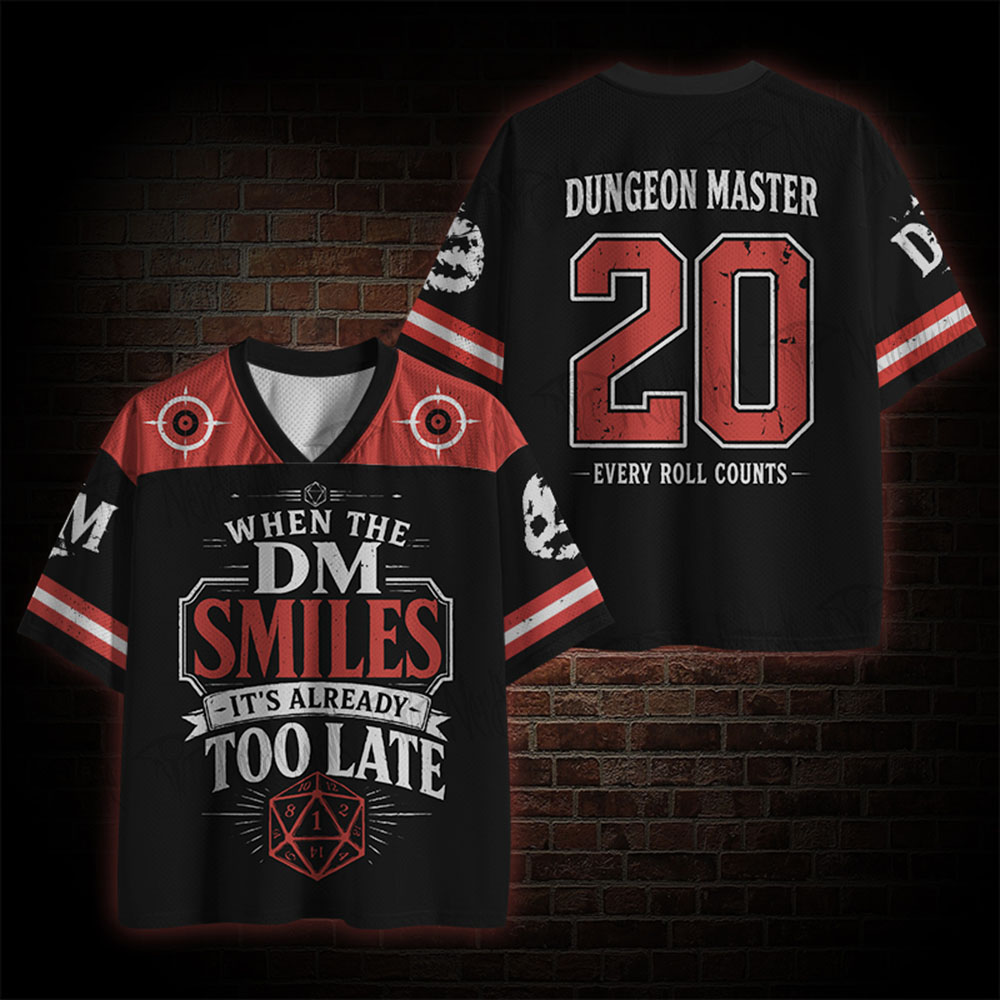It's Too Late Mesh Jersey