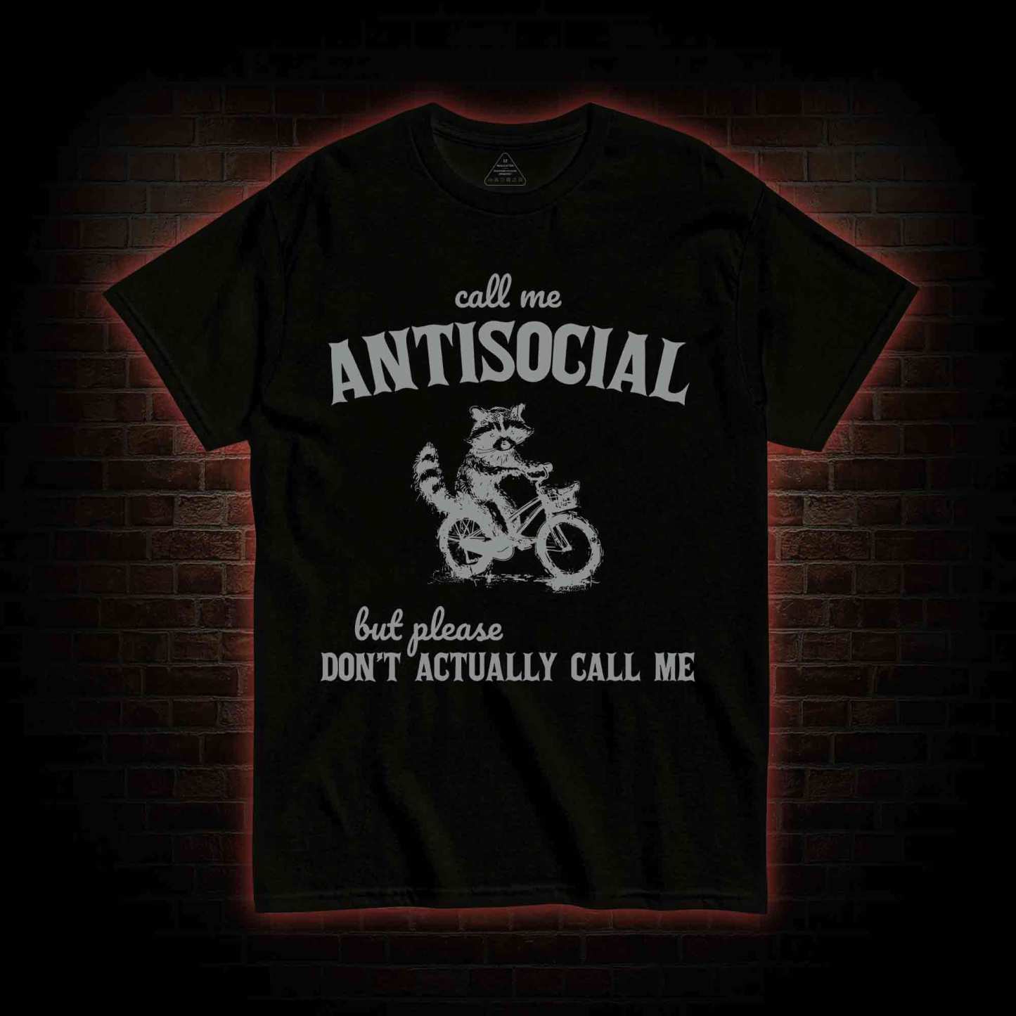 Call Me Antisocial T-shirt