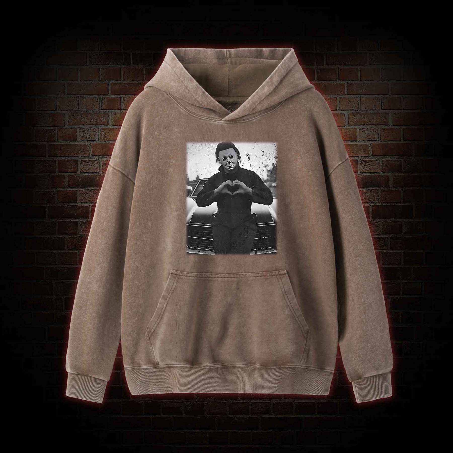 You can't Kill the Boogeyman! Washed Hoodie