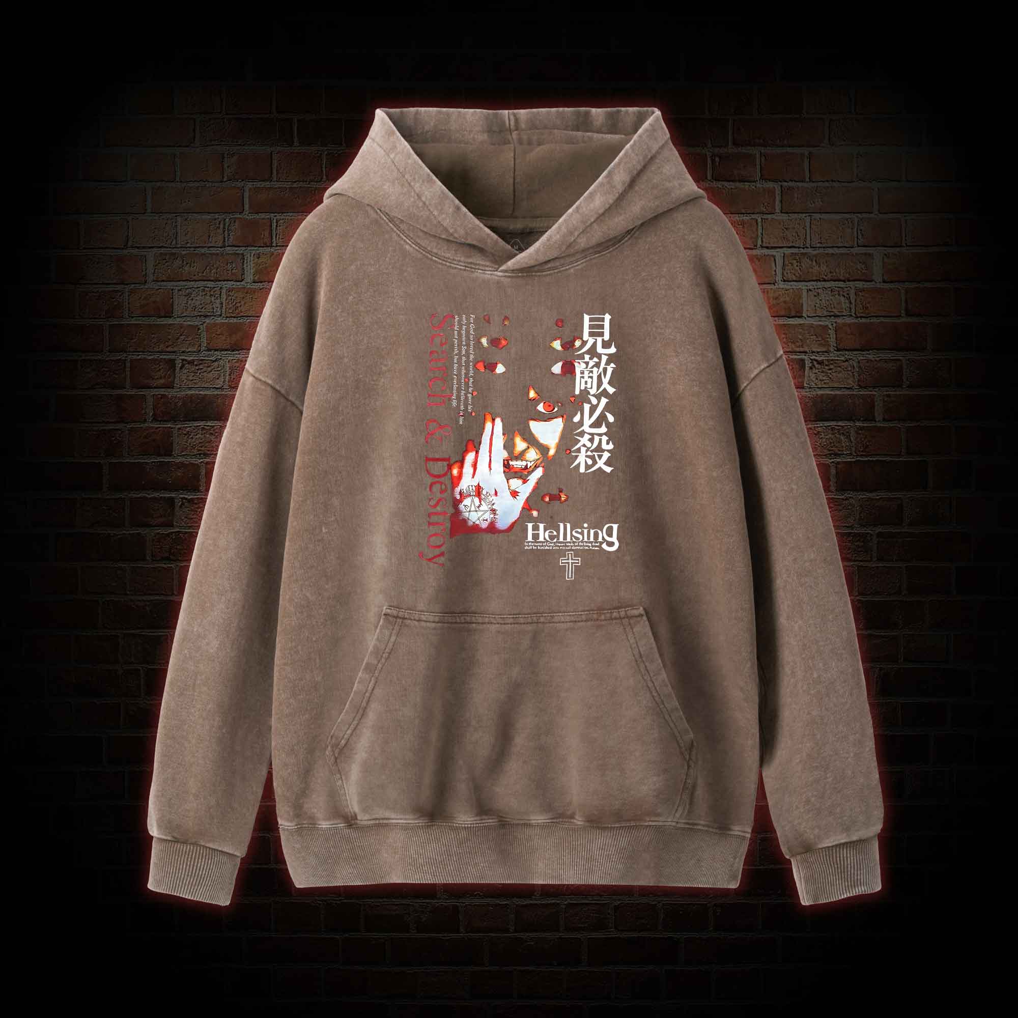 Search&Destroy Washed Hoodie