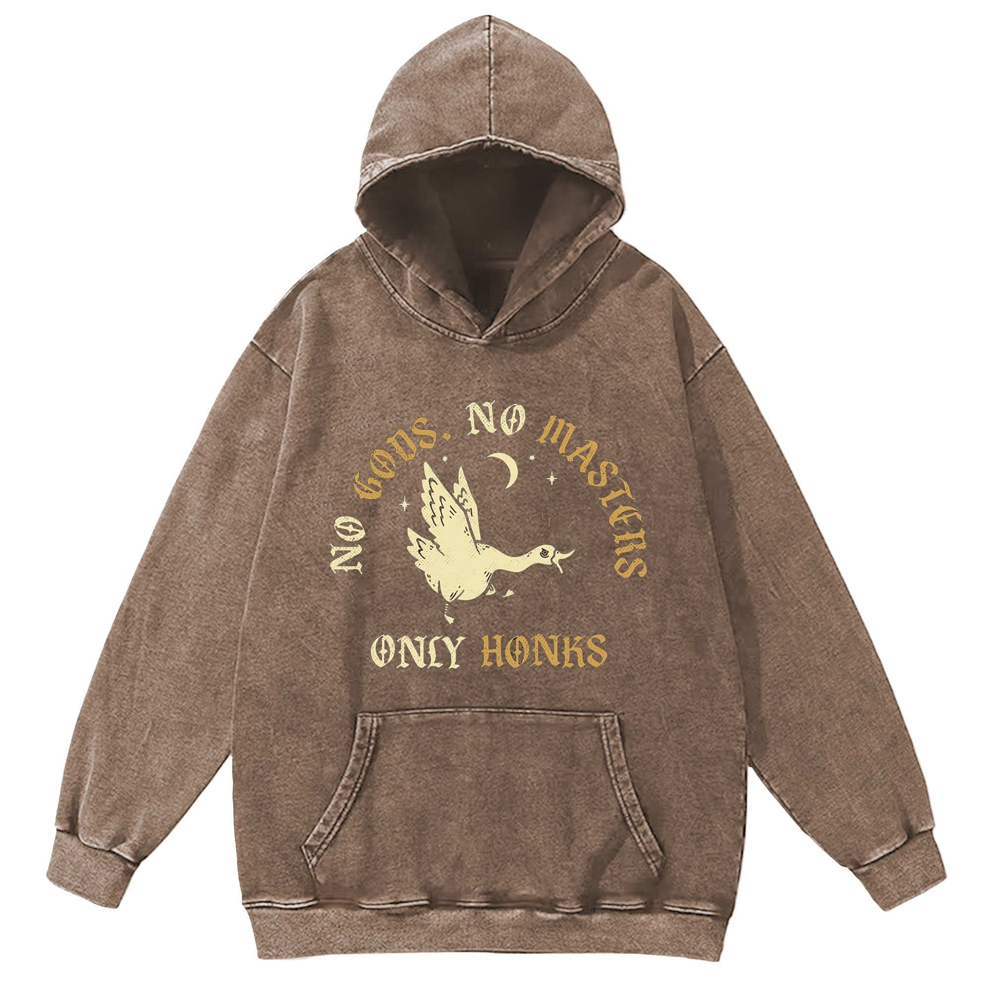 No Gods No Masters Washed Hoodie