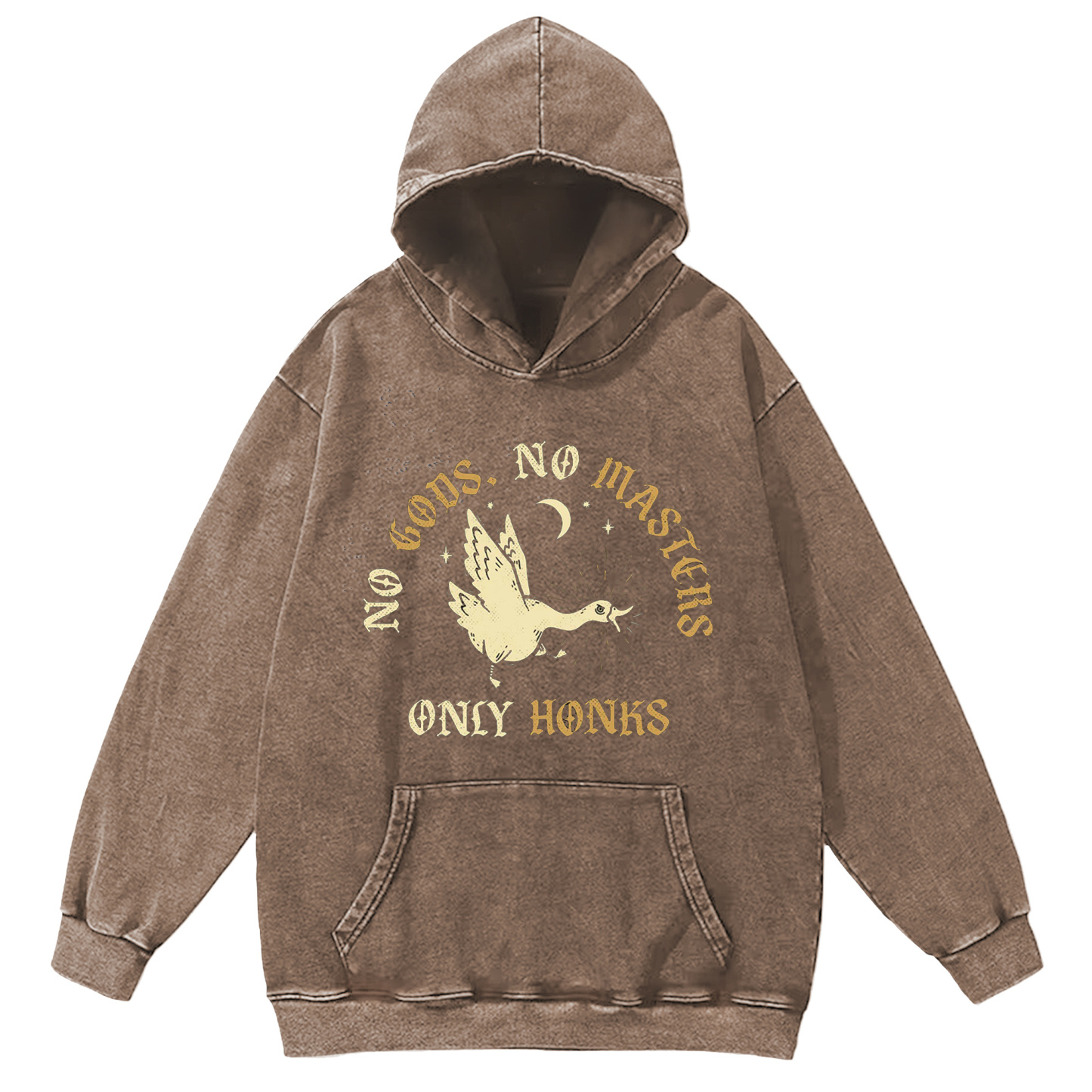 No Gods No Masters Washed Hoodie
