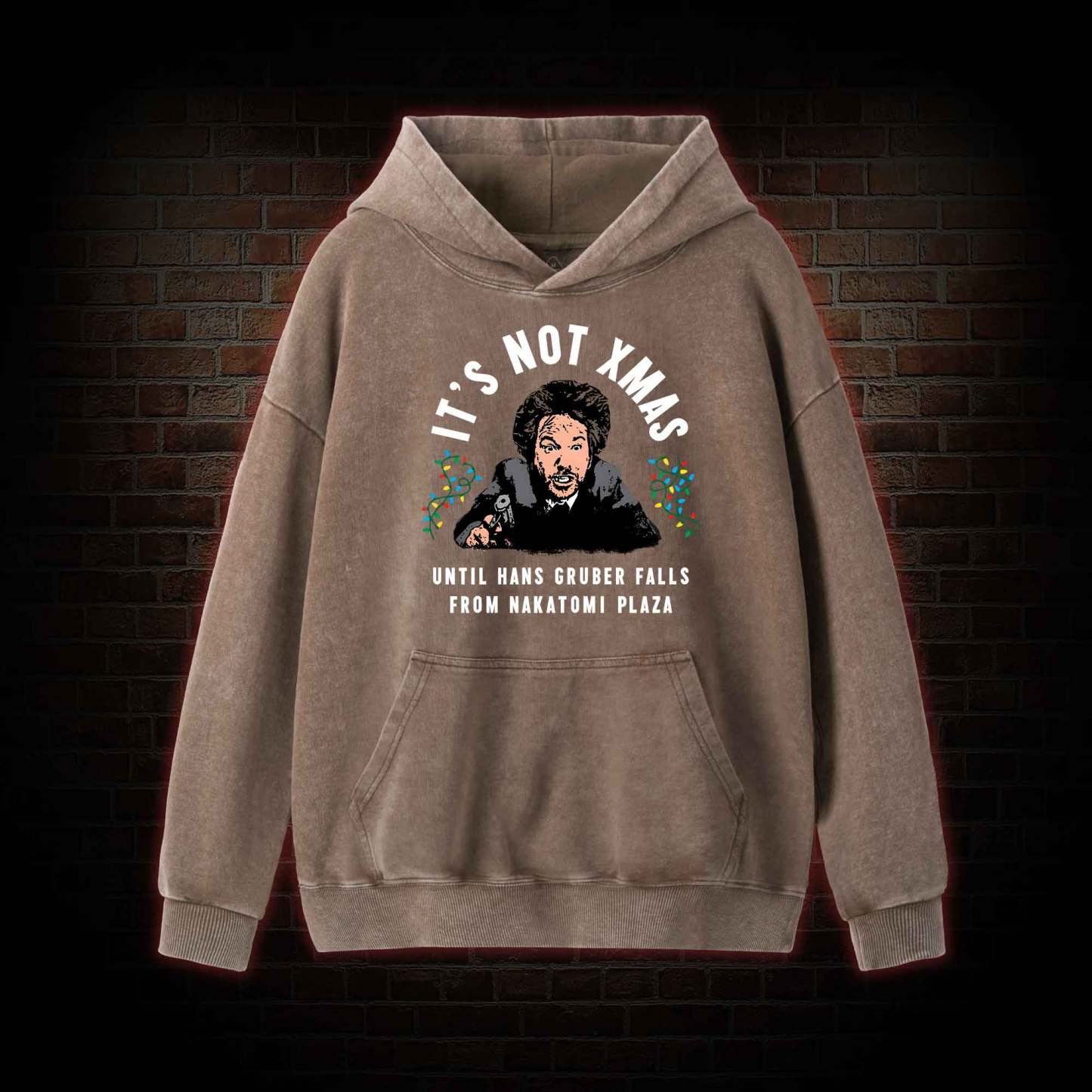 It's Not Xmas Washed Hoodie