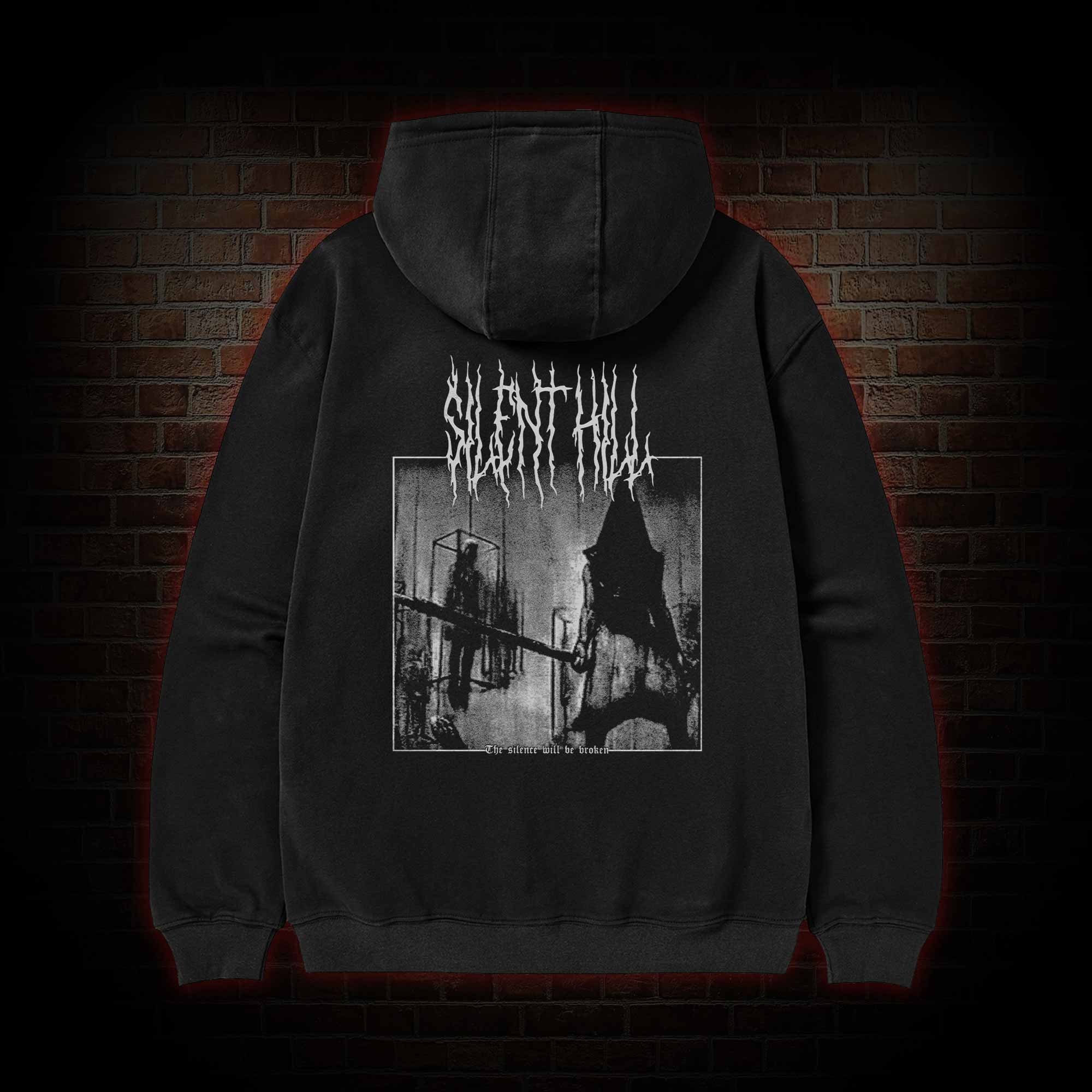 Pyramid Head Zipper Hoodie