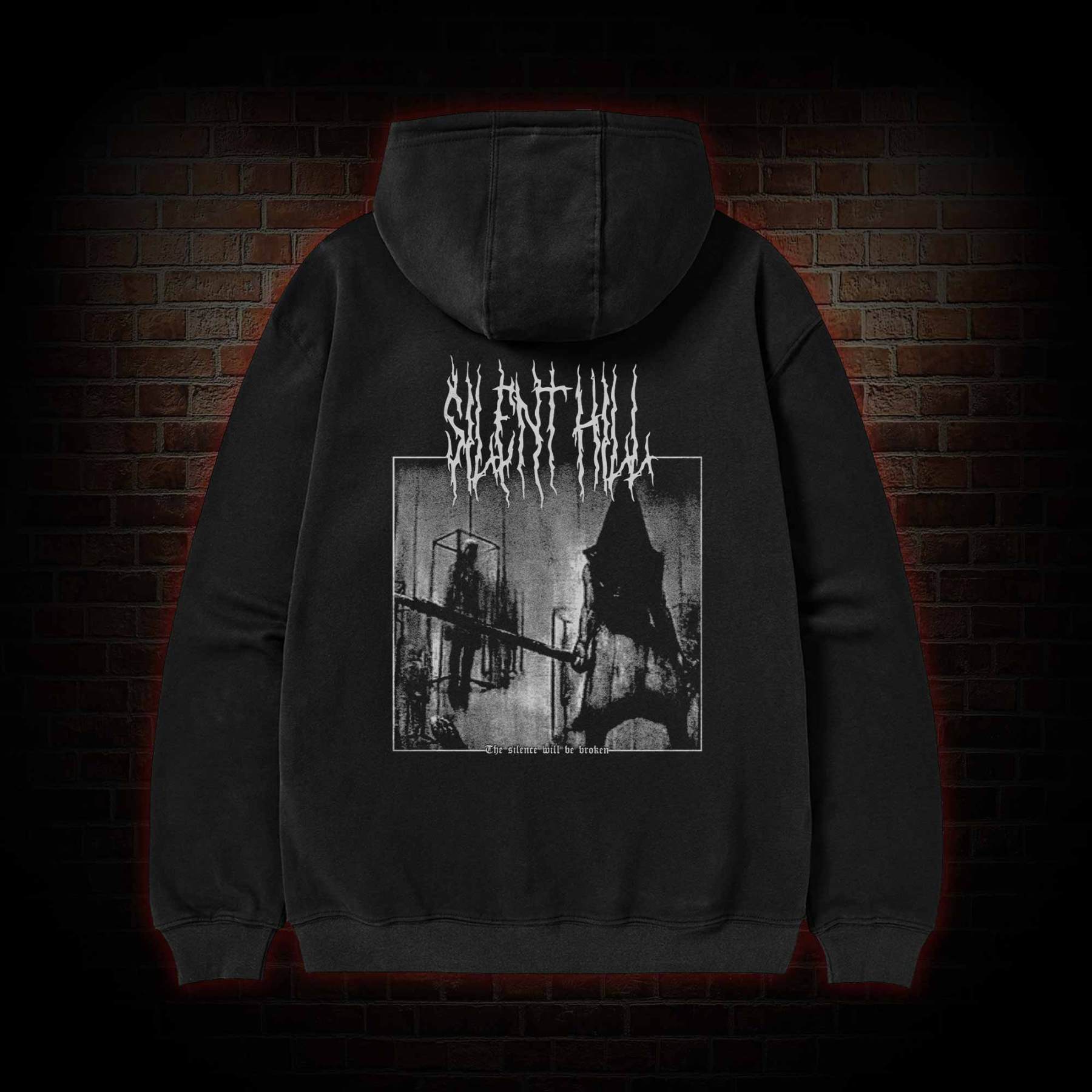 Pyramid Head Zipper Hoodie