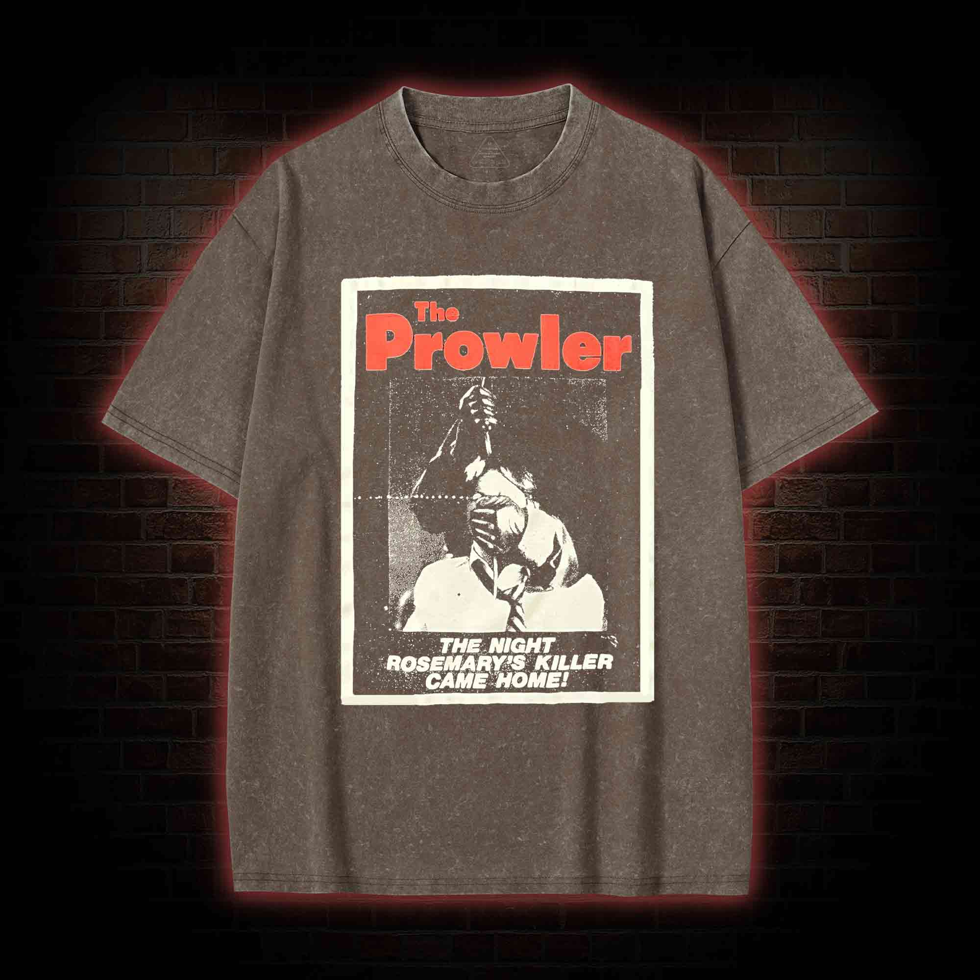 The Night Killer Came Home Washed T-shirt