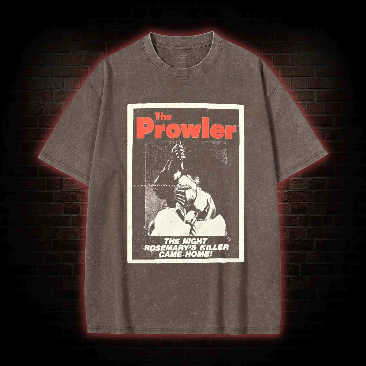 The Night Killer Came Home Washed T-shirt