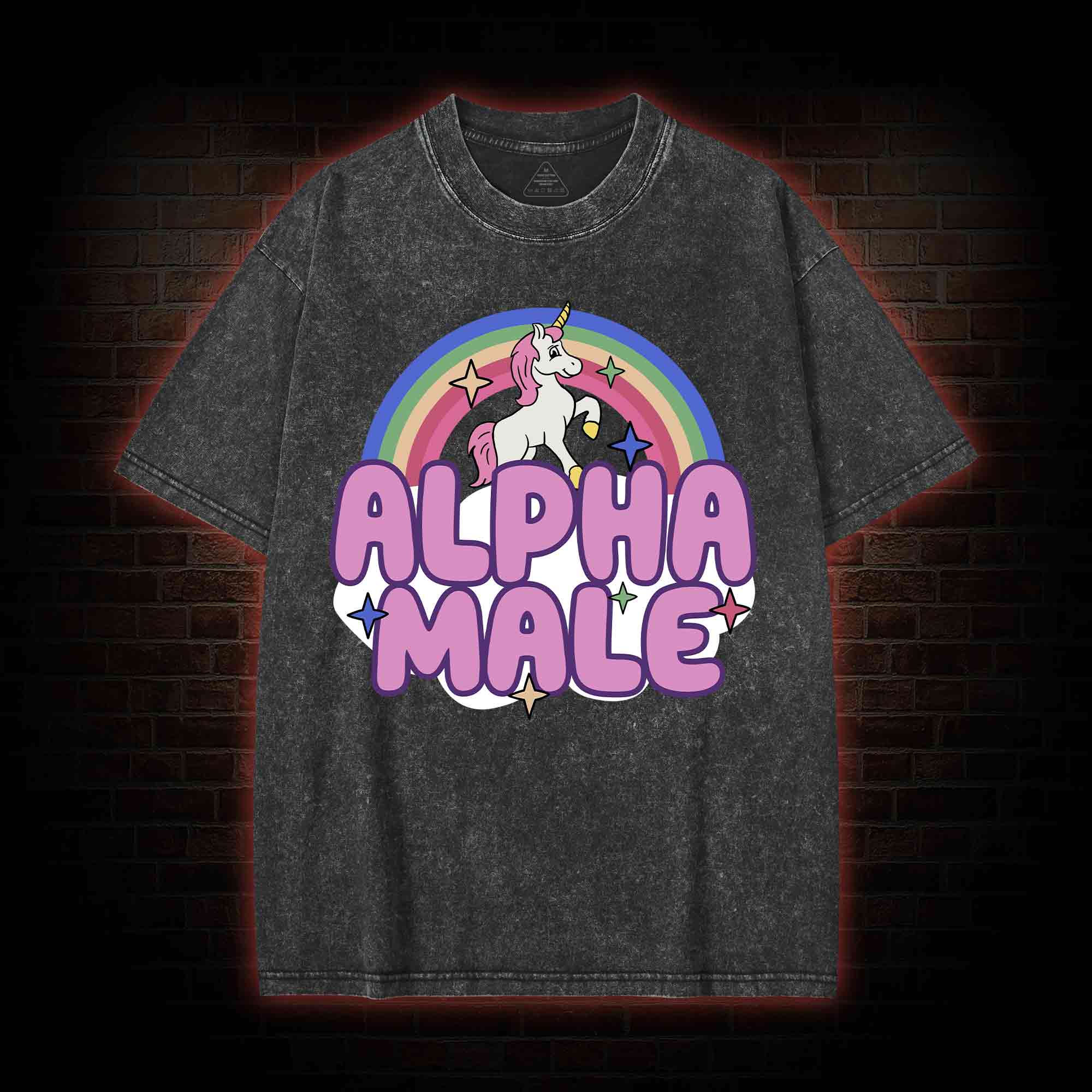 Alpha Male Washed T-shirt