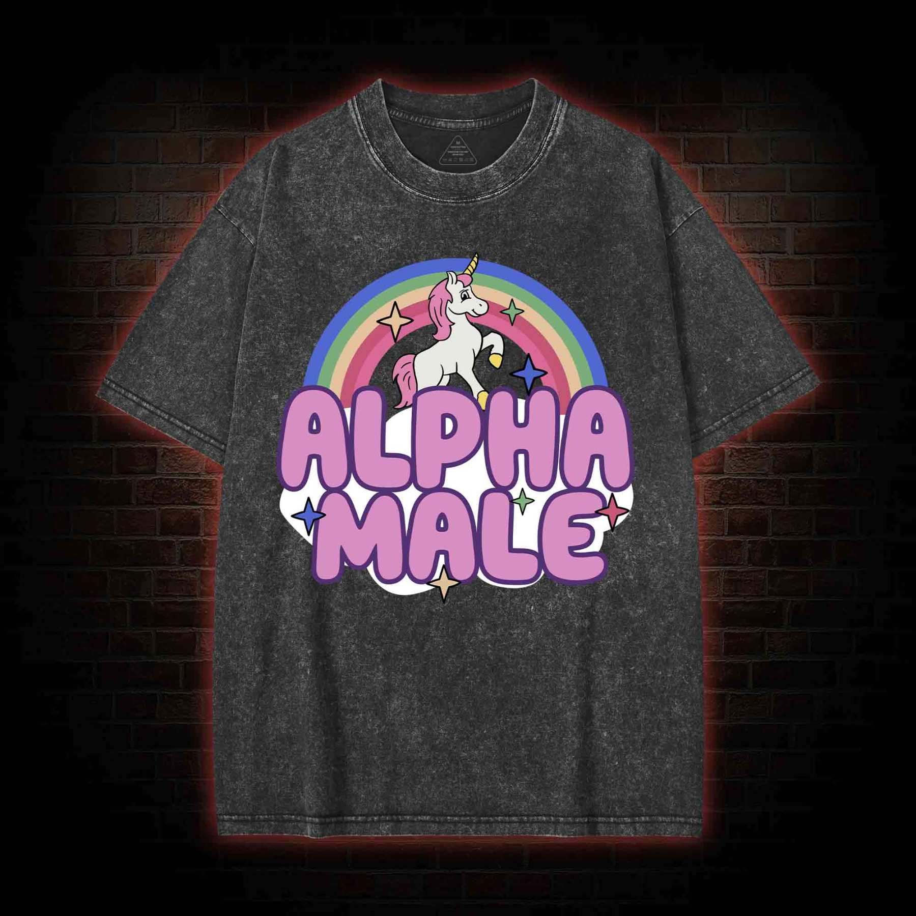 Alpha Male Washed T-shirt