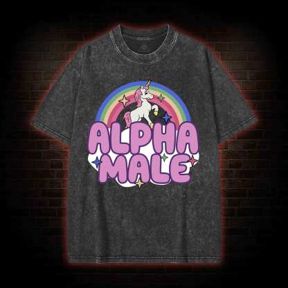 Alpha Male Washed T-shirt
