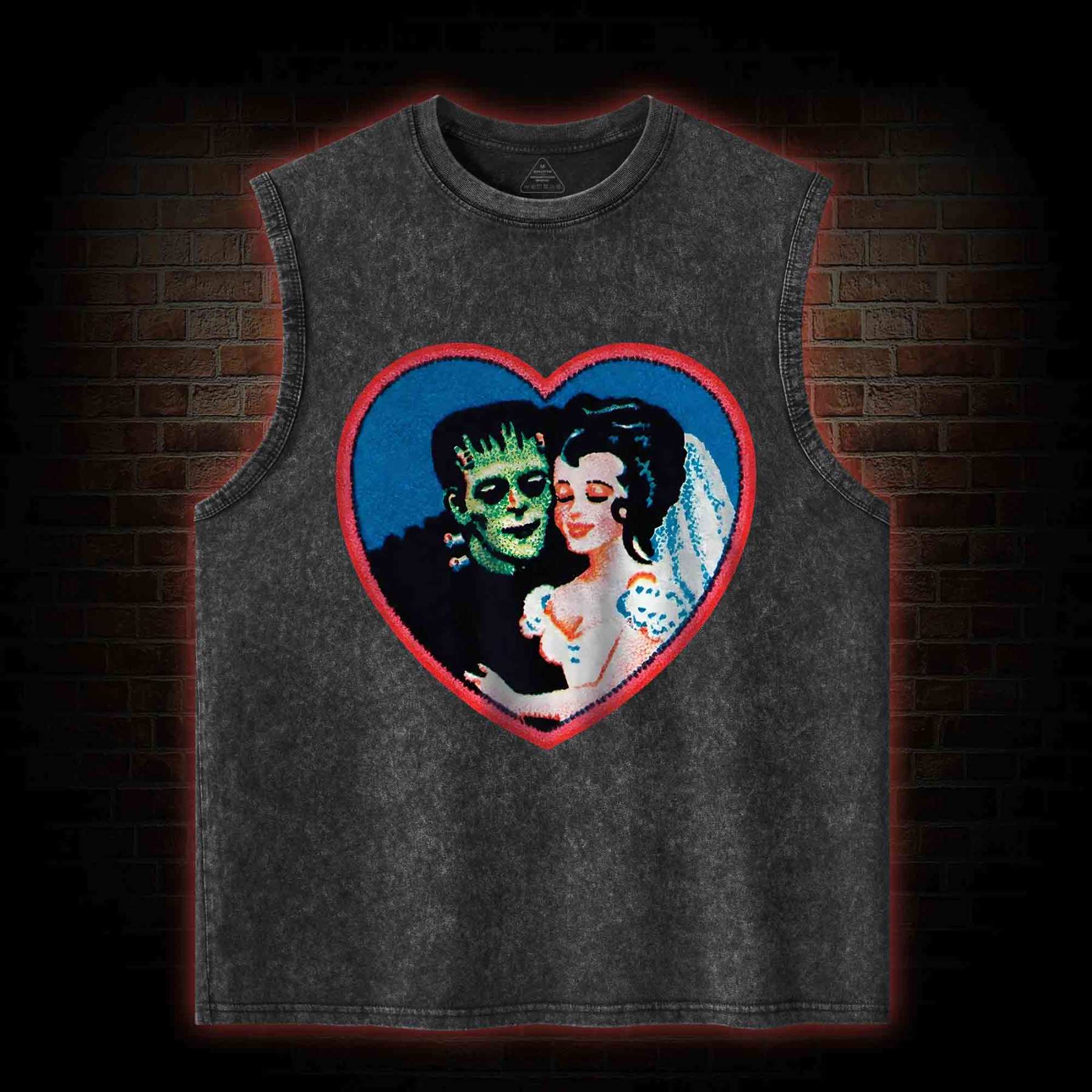 Monster Lover Washed Tank Top