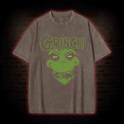 Vintage Grinch Washed T-shirt