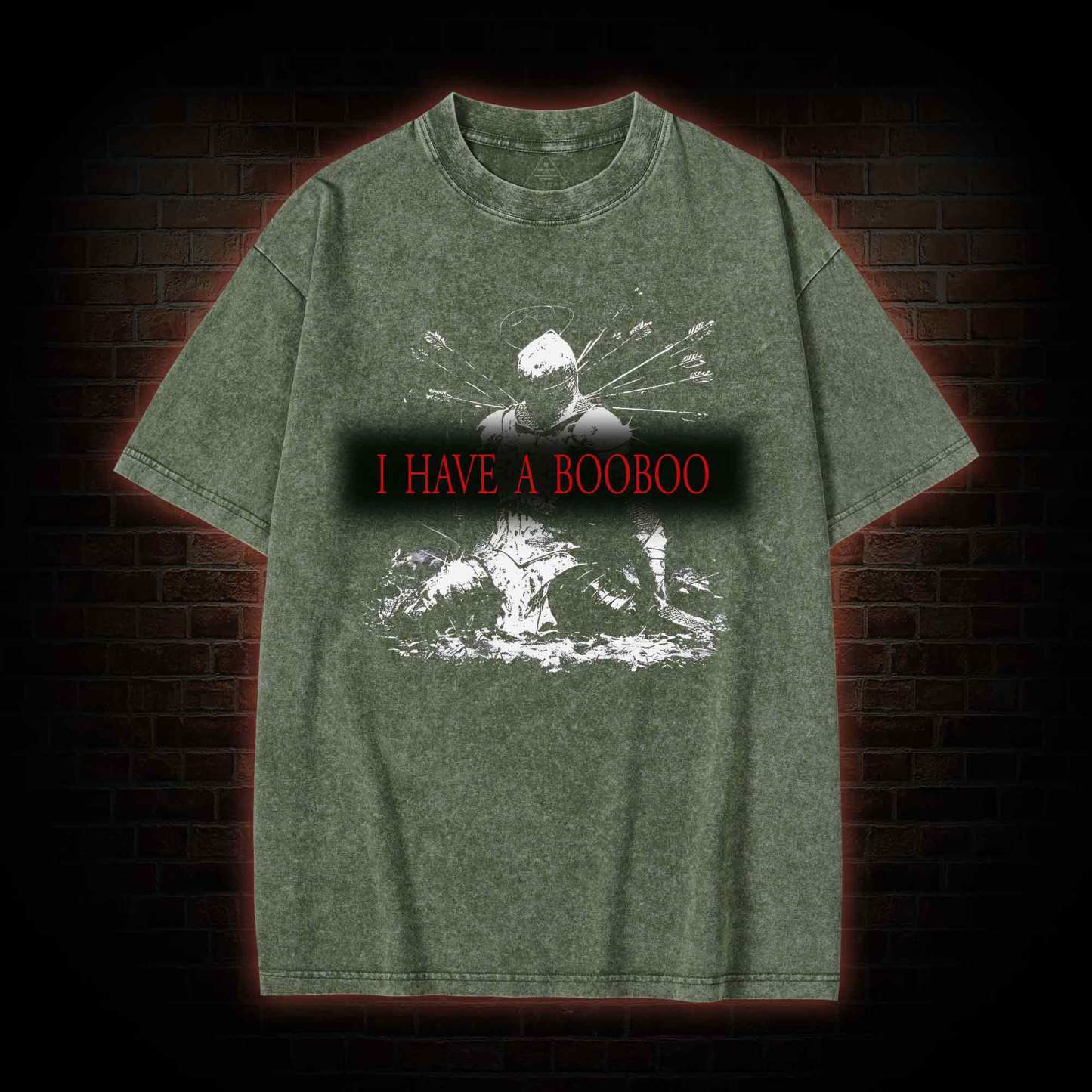 I Have a Booboo Washed T-shirt