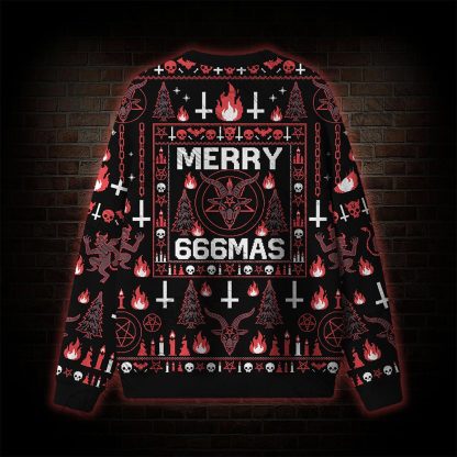 Infernal Christmas Ugly Sweatshirts